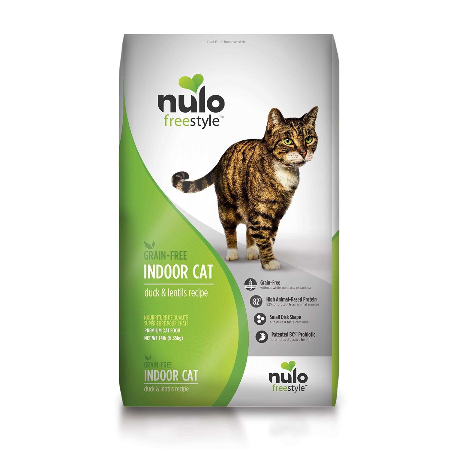 Nulo Freestyle Indoor Cat Food Premium Grain-Free Dry Small Bite Kibble - Healthber