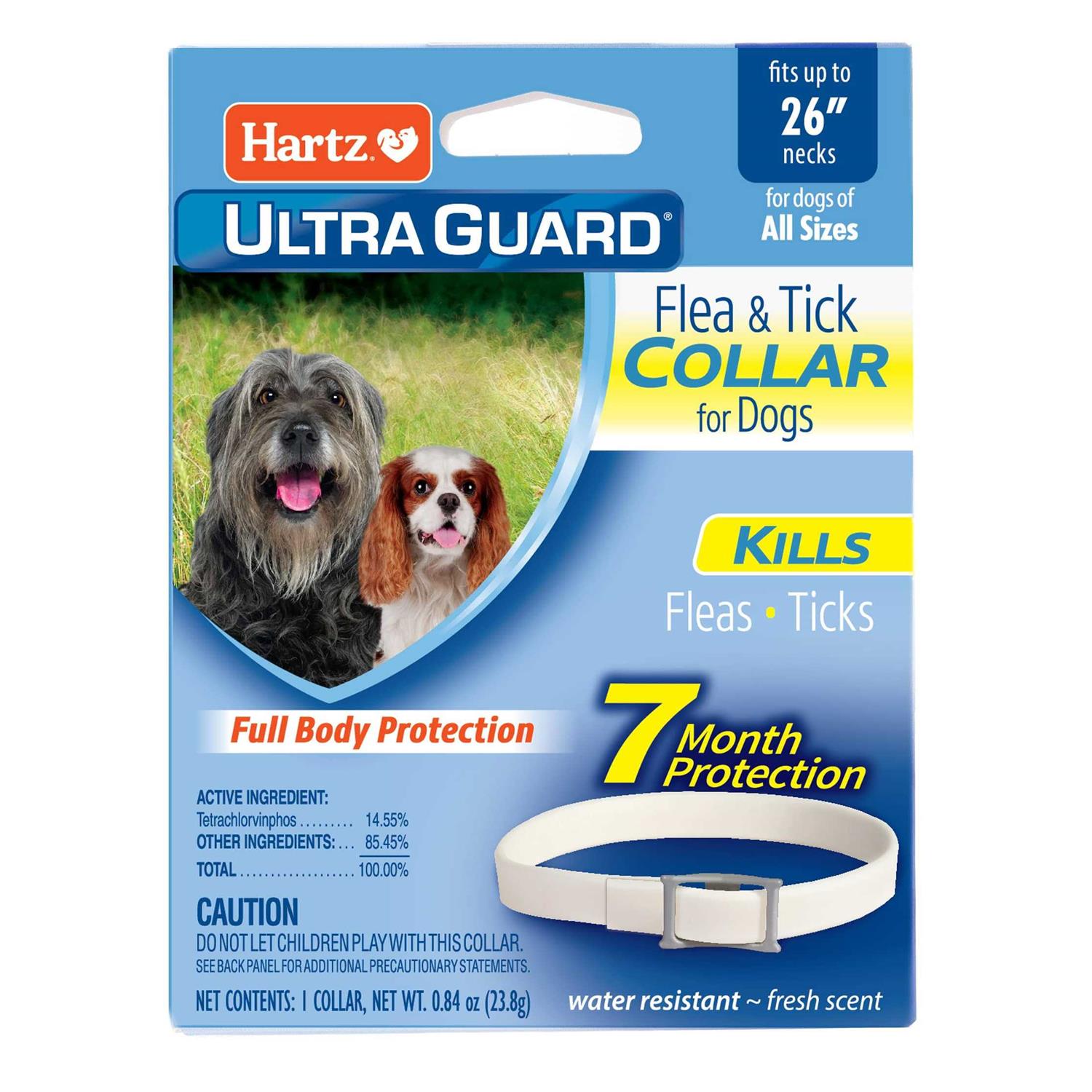 Hartz UltraGuard Flea & Tick Collar for Dogs - Healthber