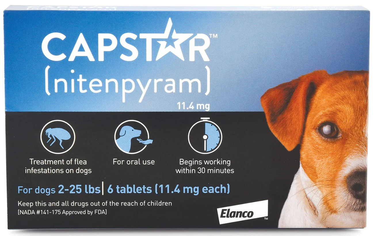 Capstar Oral Flea Treatment for Dogs - Healthber