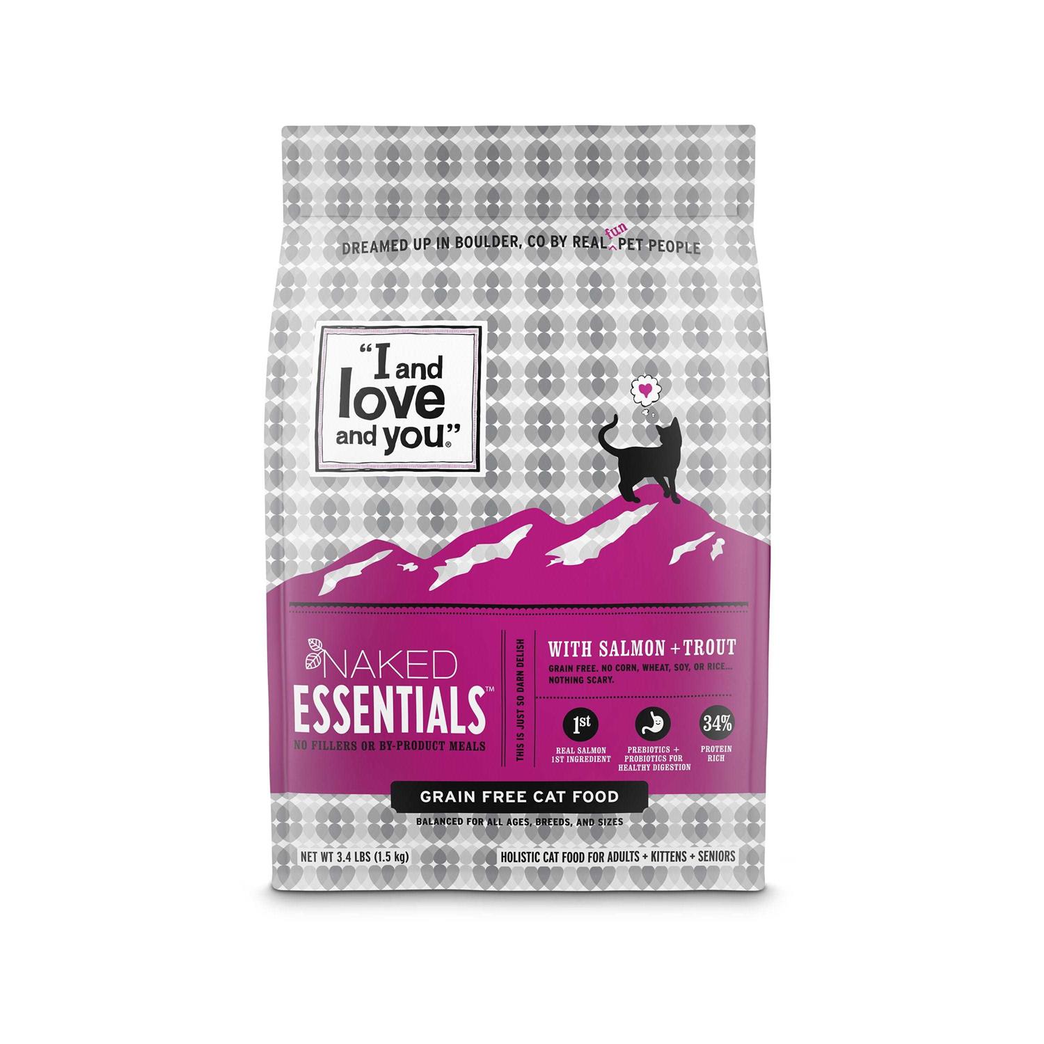 I and Love and You Naked Essentials Salmon & Trout Cat Food - Healthber