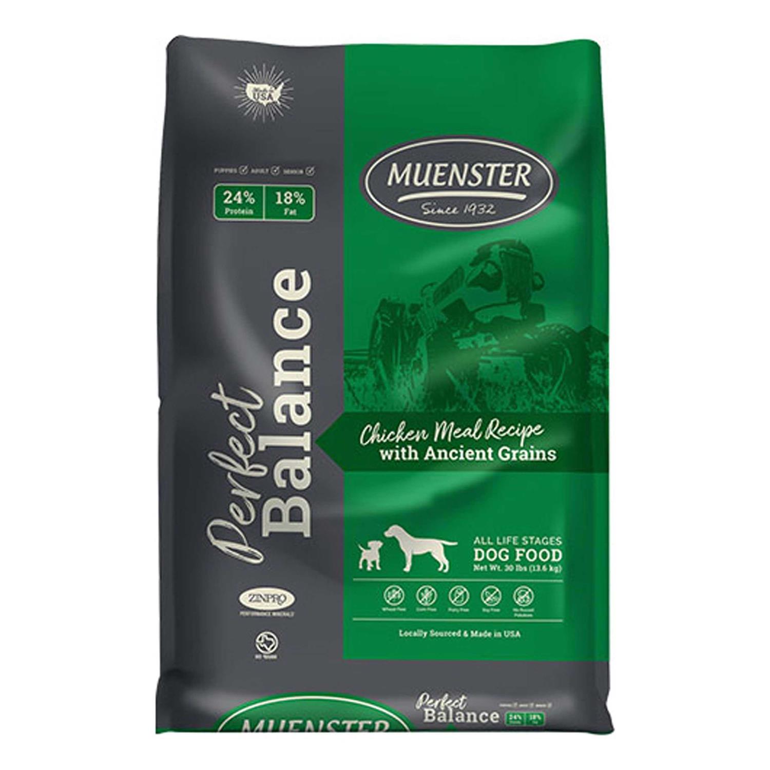 Perfect Balance Chicken Meal with Ancient Grains Dog Food - Healthber