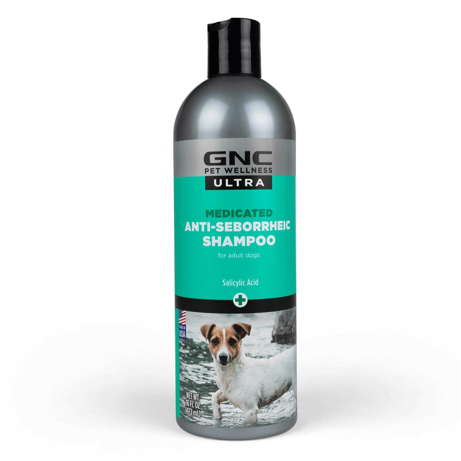 GNC Pets Ultra Medicated Anti-Seborrheic Dog Shampoo - Healthber