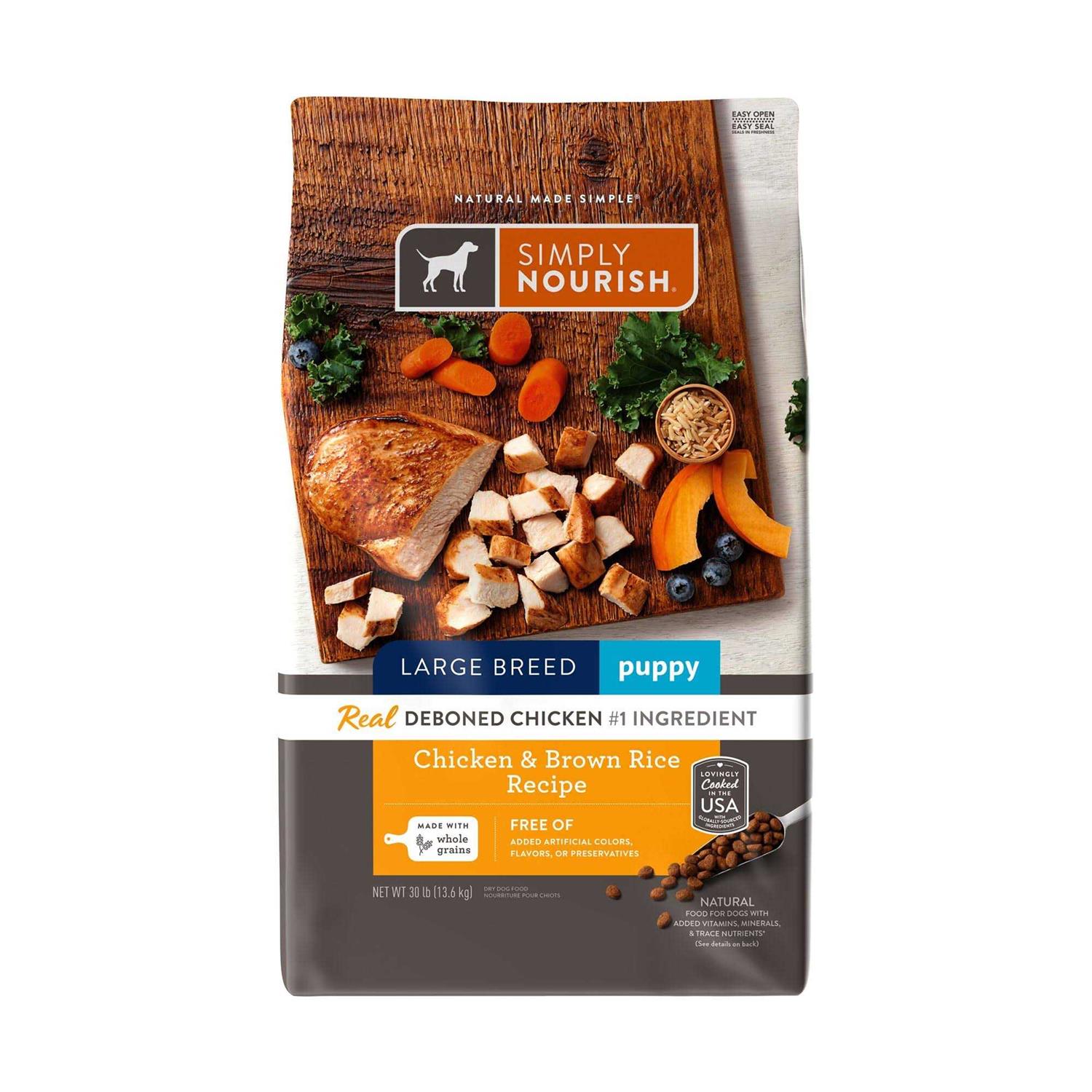 Simply Nourish Original Puppy Dry Dog Food - Healthber