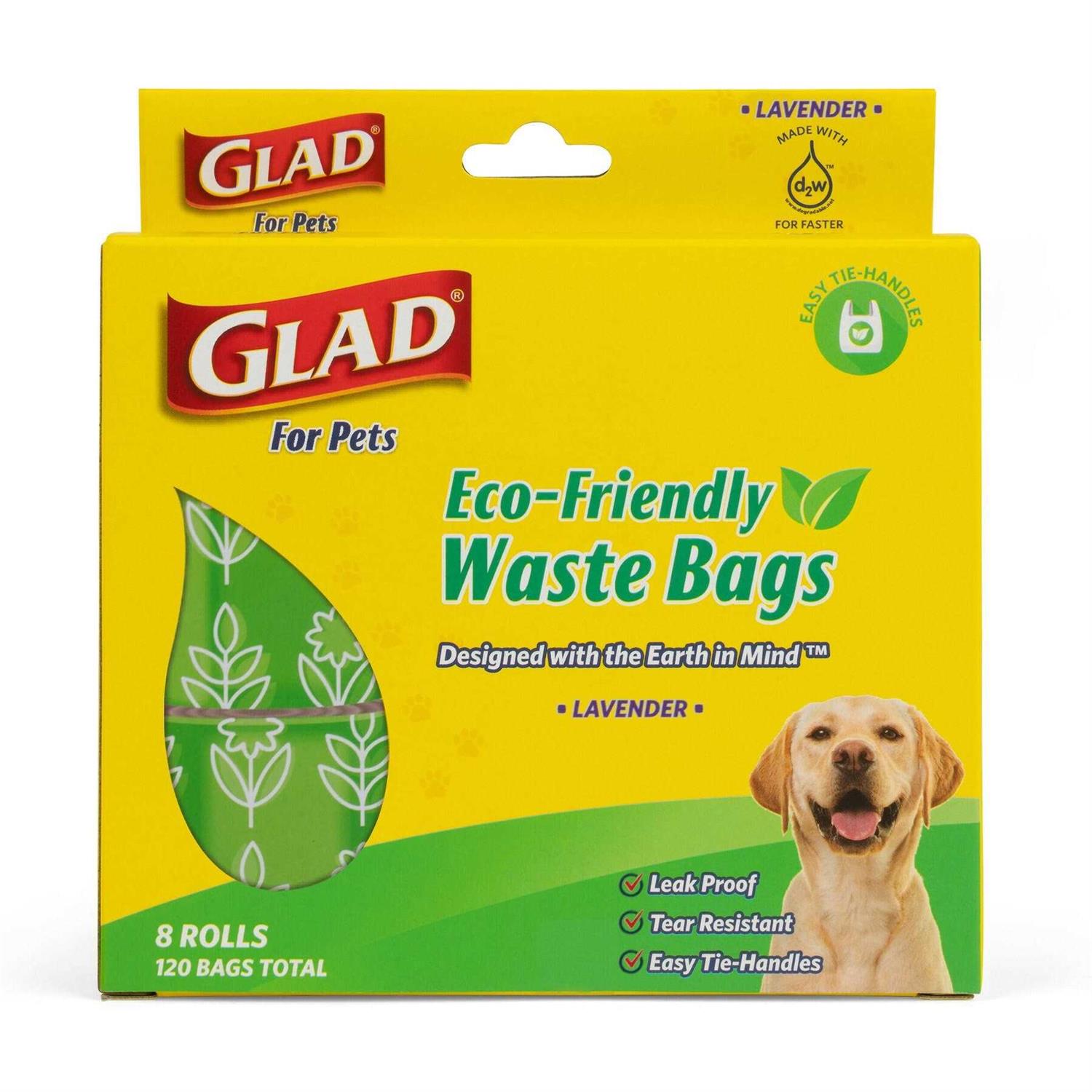 Glad Eco Friendly Easy Tie Handle Waste Bags - Healthber