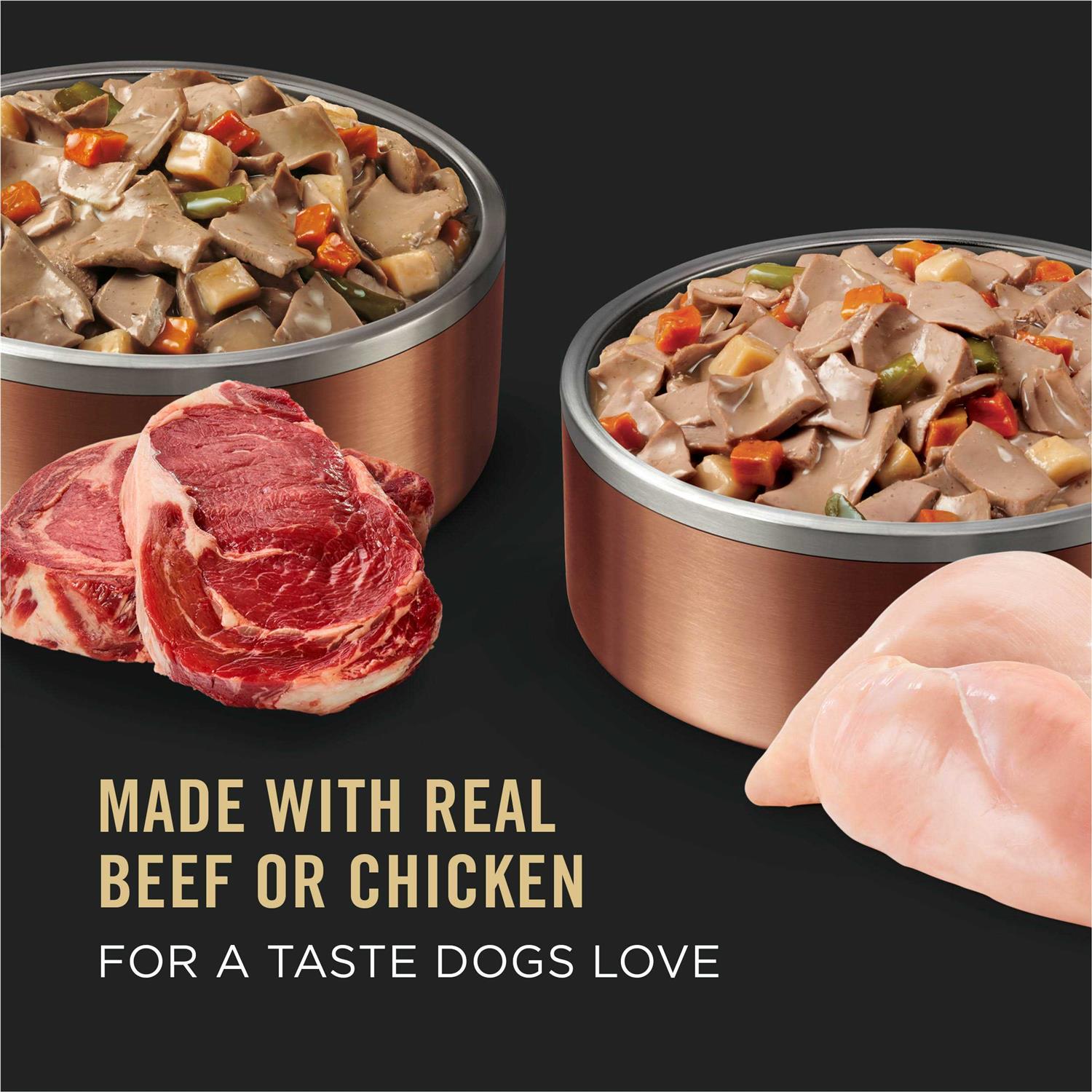Purina Pro Plan Complete Essentials Wet Dog Food Variety Pack - Healthber