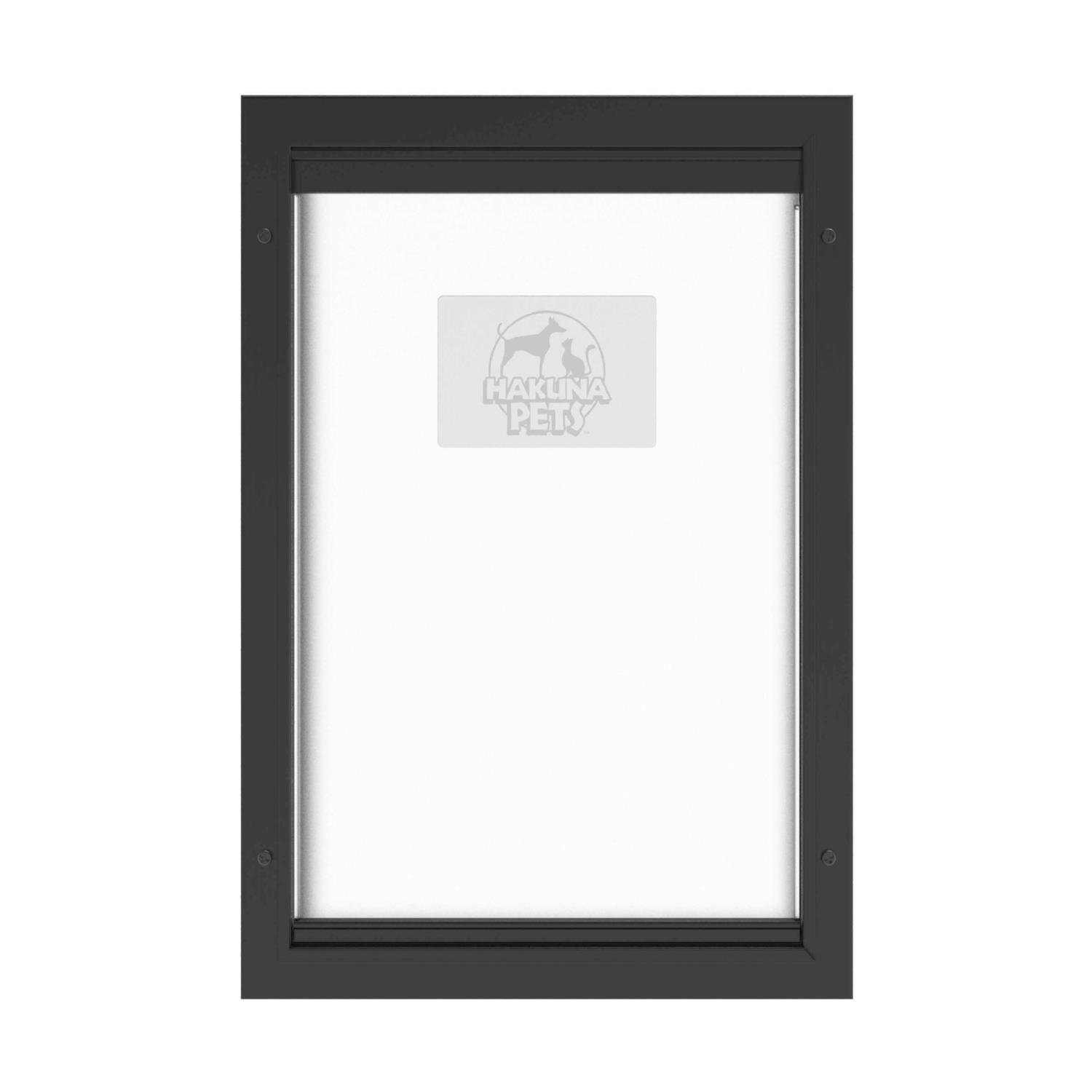 Hakuna Pets Deluxe Aluminum Pet Door - Healthber