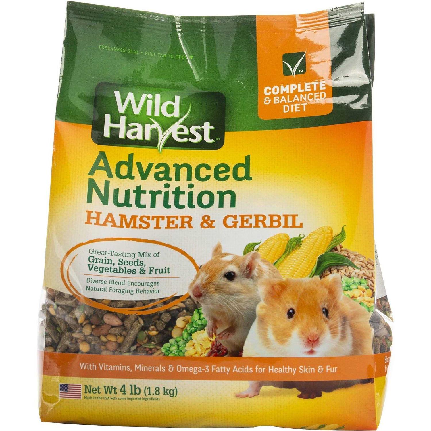 Wild Harvest Hamster and Gerbil Advanced Nutrition Diet - Healthber
