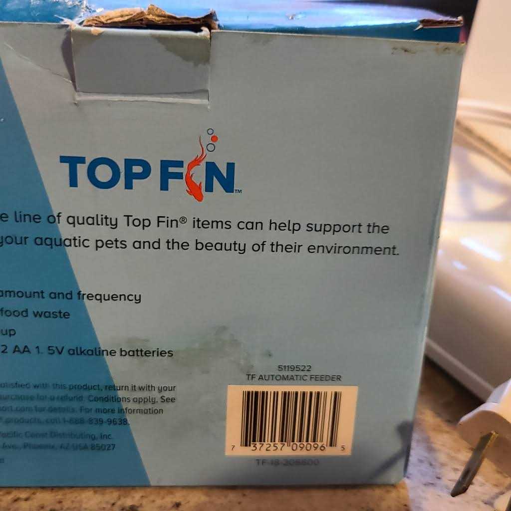 Top Fin Automatic Fish Feeder - Healthber