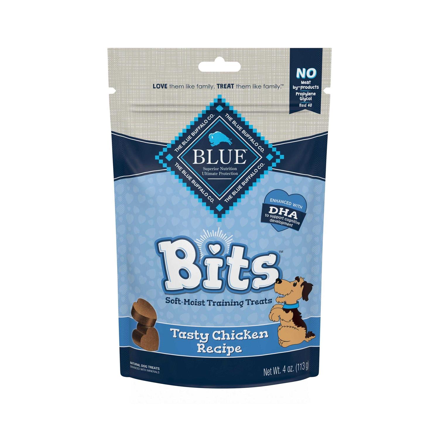 Blue Buffalo Bits Soft Moist Dog Training Treats - Healthber