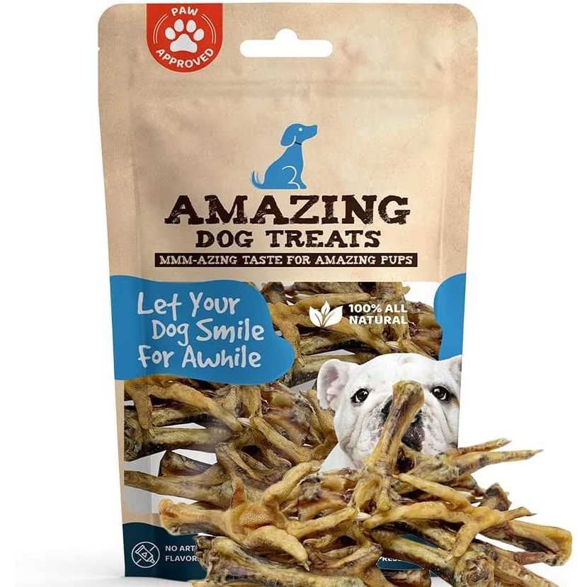 Amazing Dog Treats Chicken Feet Grade A Chicken Feet - Healthber