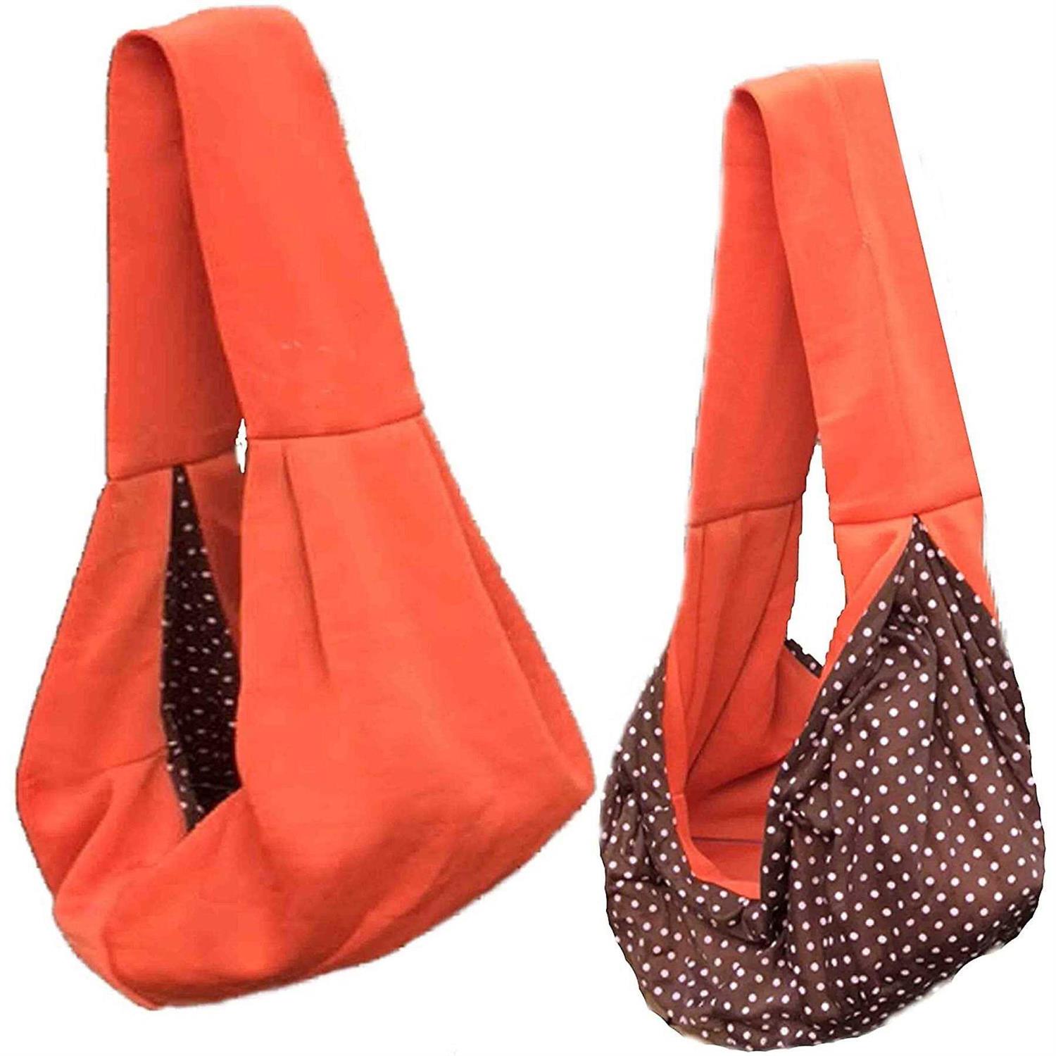 Iprimio Dog and Cat Sling Carrier Hands Free Reversible Pet Papoose Bag - Healthber