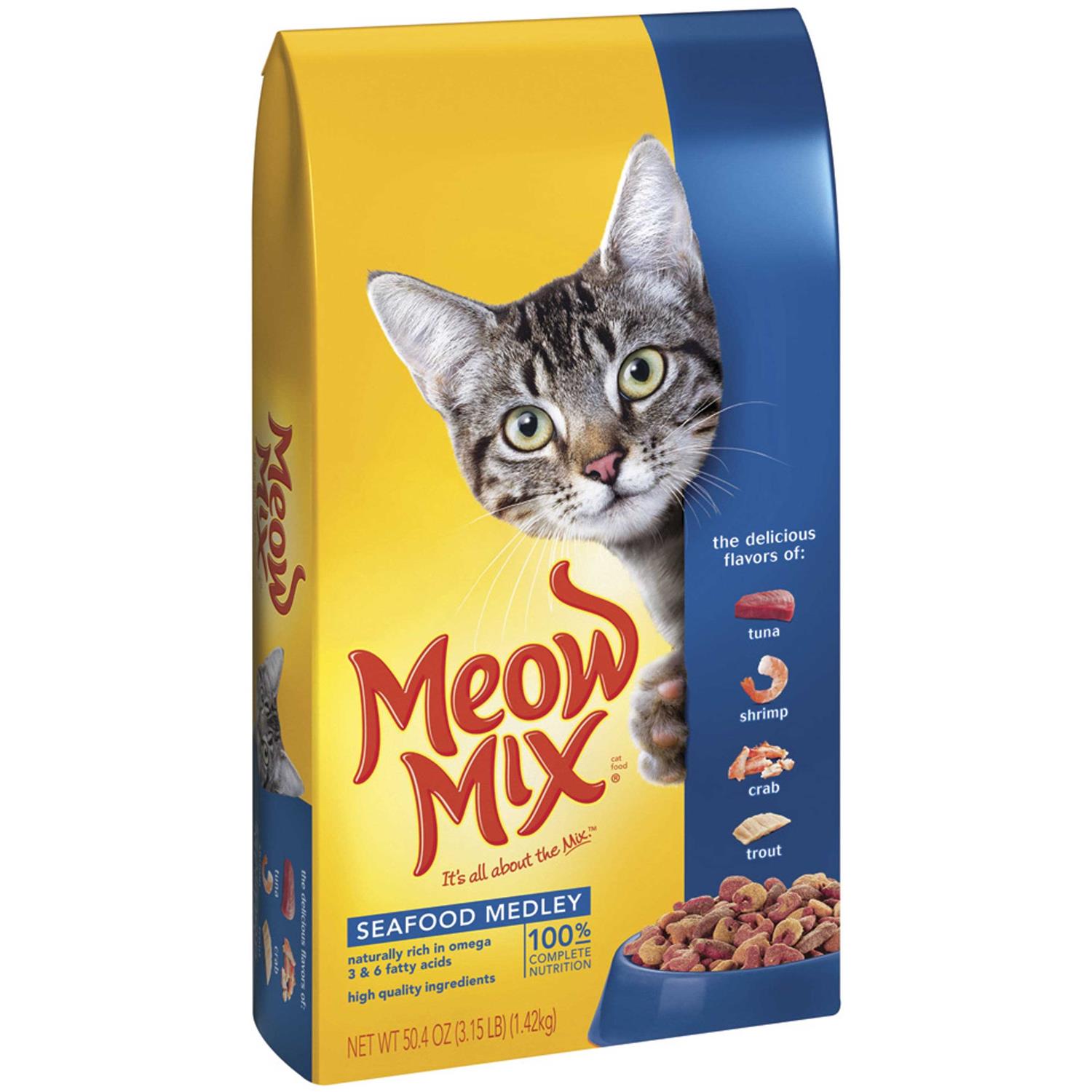 Meow Mix Cat Food Seafood Medley - Healthber
