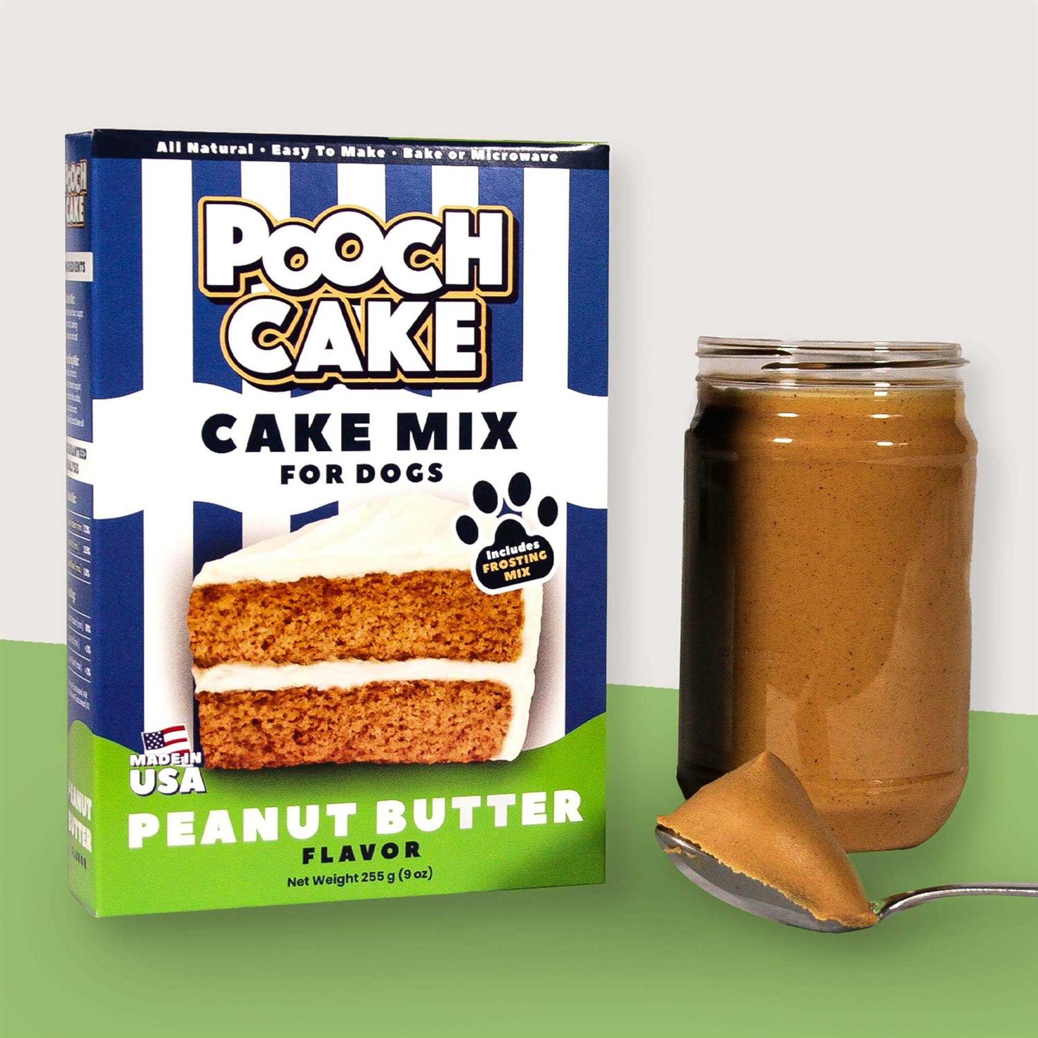 Pooch Creamery Peanut Butter Cake Mix - Healthber