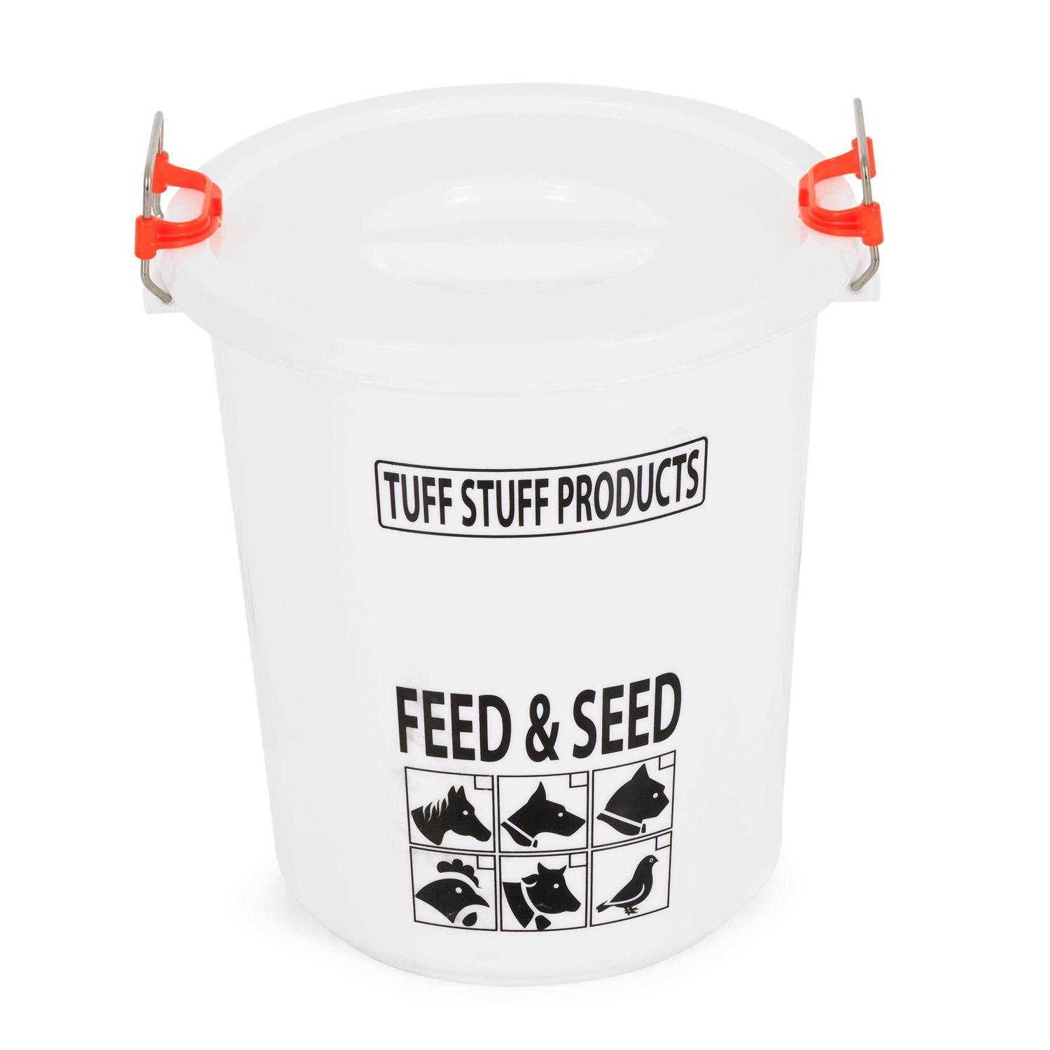 Tuff Stuff Feed & Seed Storage Drum with Lid - Healthber