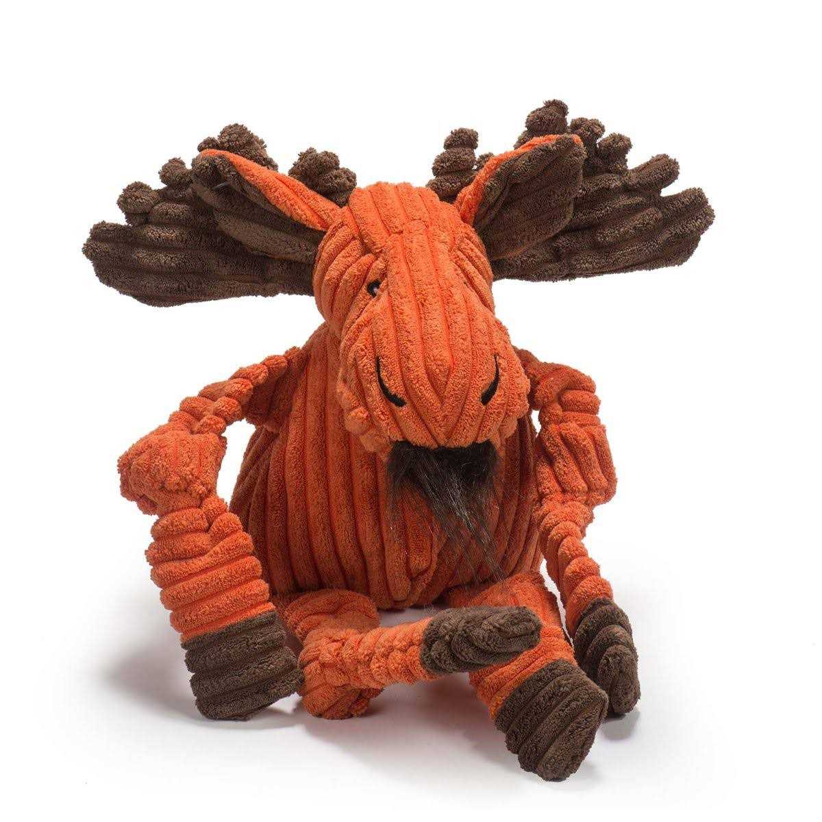 HuggleHounds Knotties Moose Dog Toy - Healthber