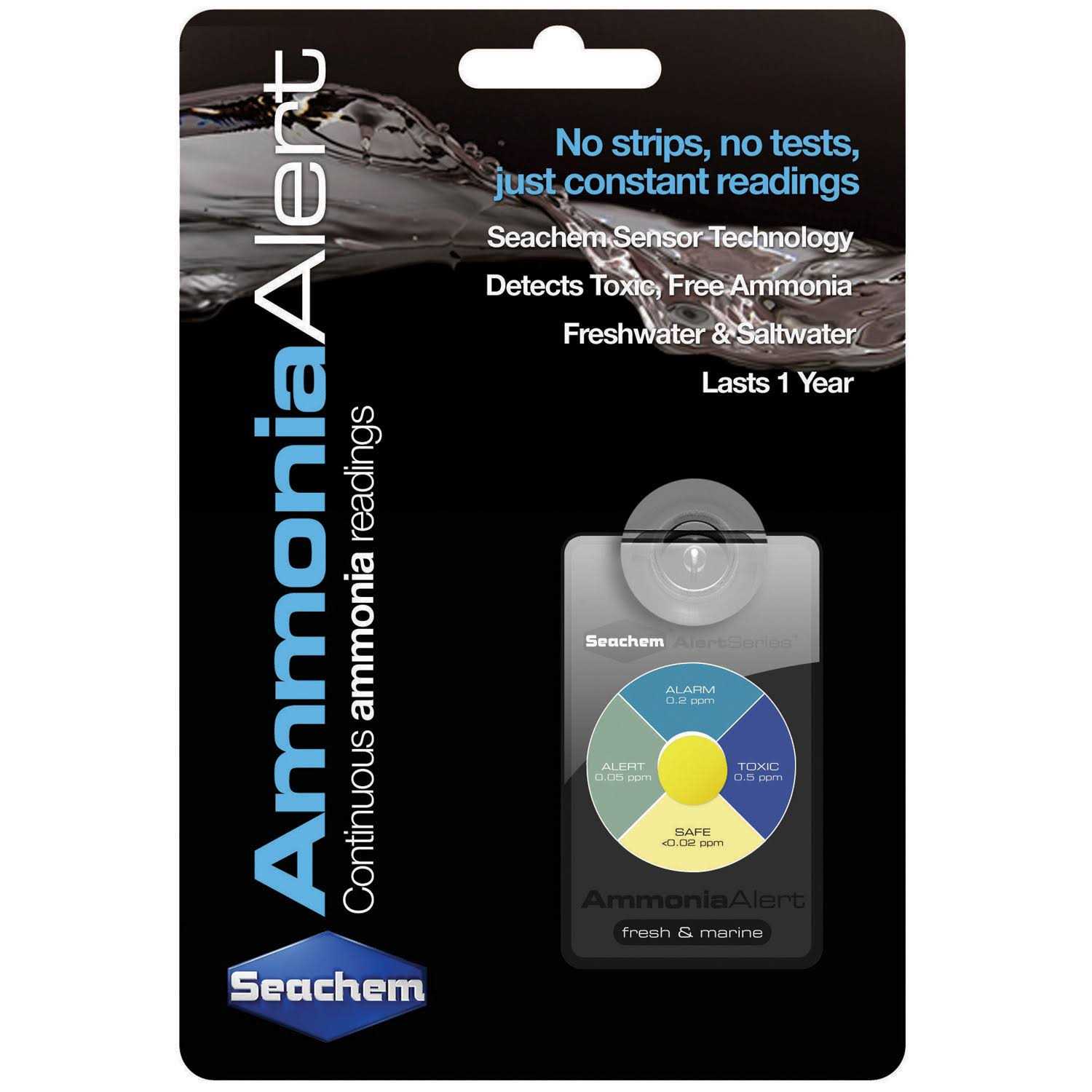 Ammonia Alert Seachem - Healthber