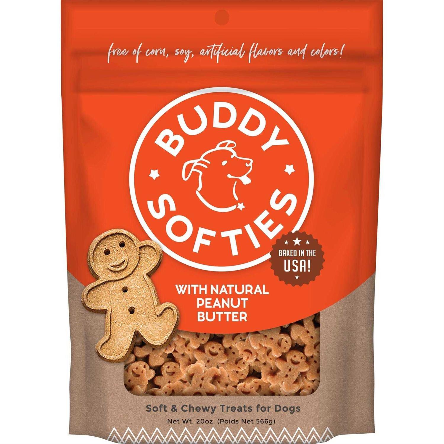 Buddy Biscuits Peanut Butter Soft and Chewy Dog Treats - Healthber
