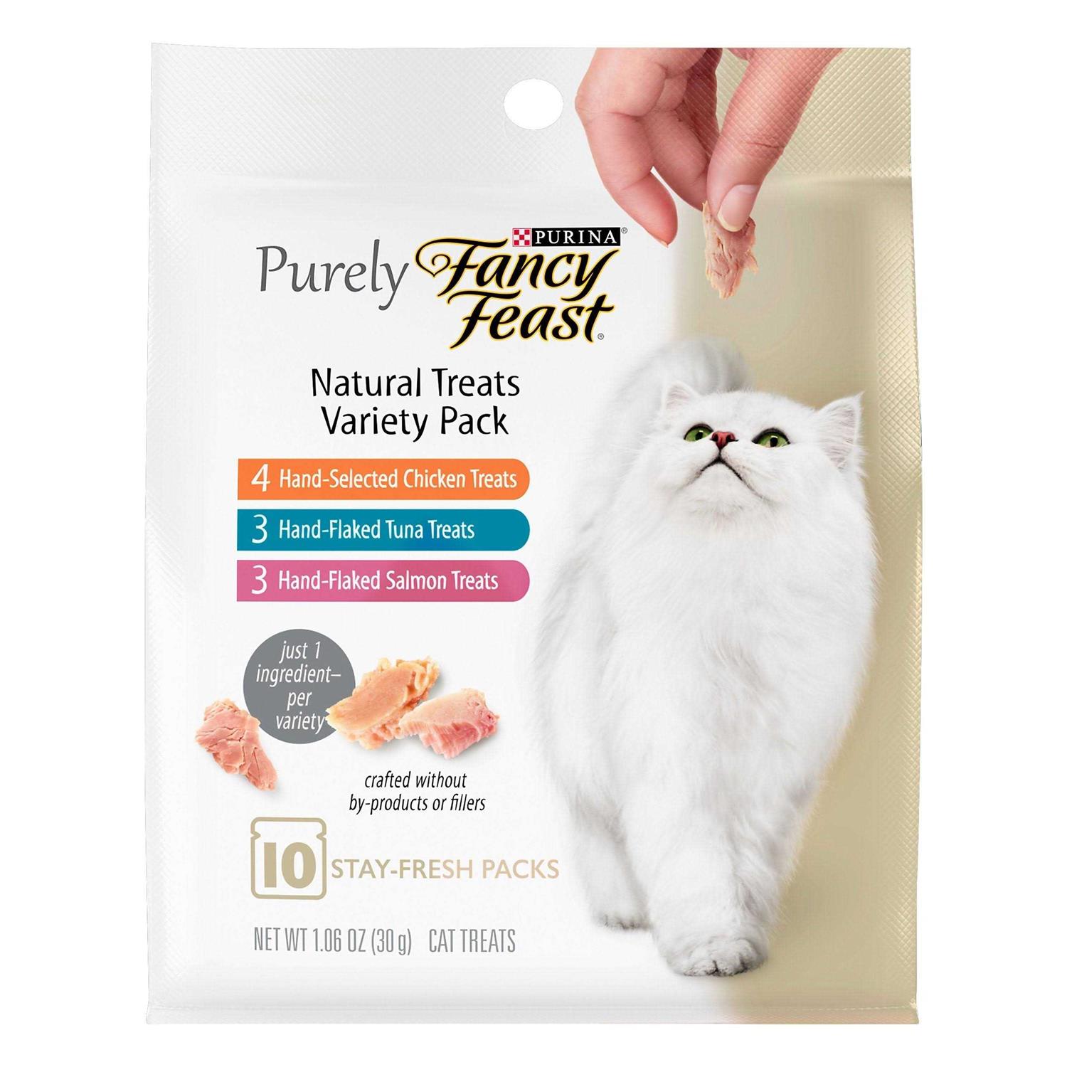 Purina Fancy Feast Purely Natural Cat Treats - Healthber