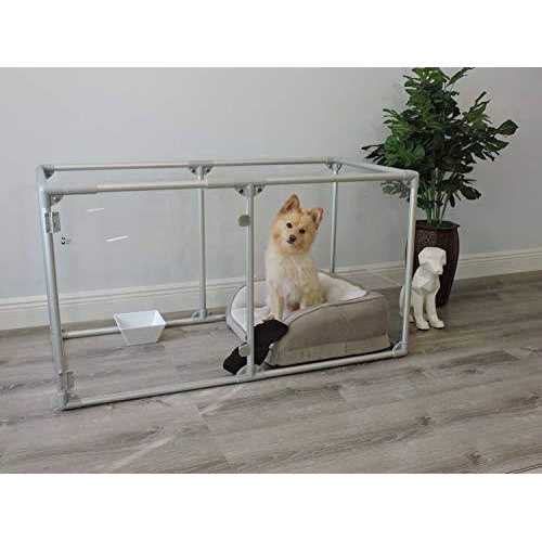 Clearly Loved Pets 27 Tall Lucidium Pet Pen - Healthber