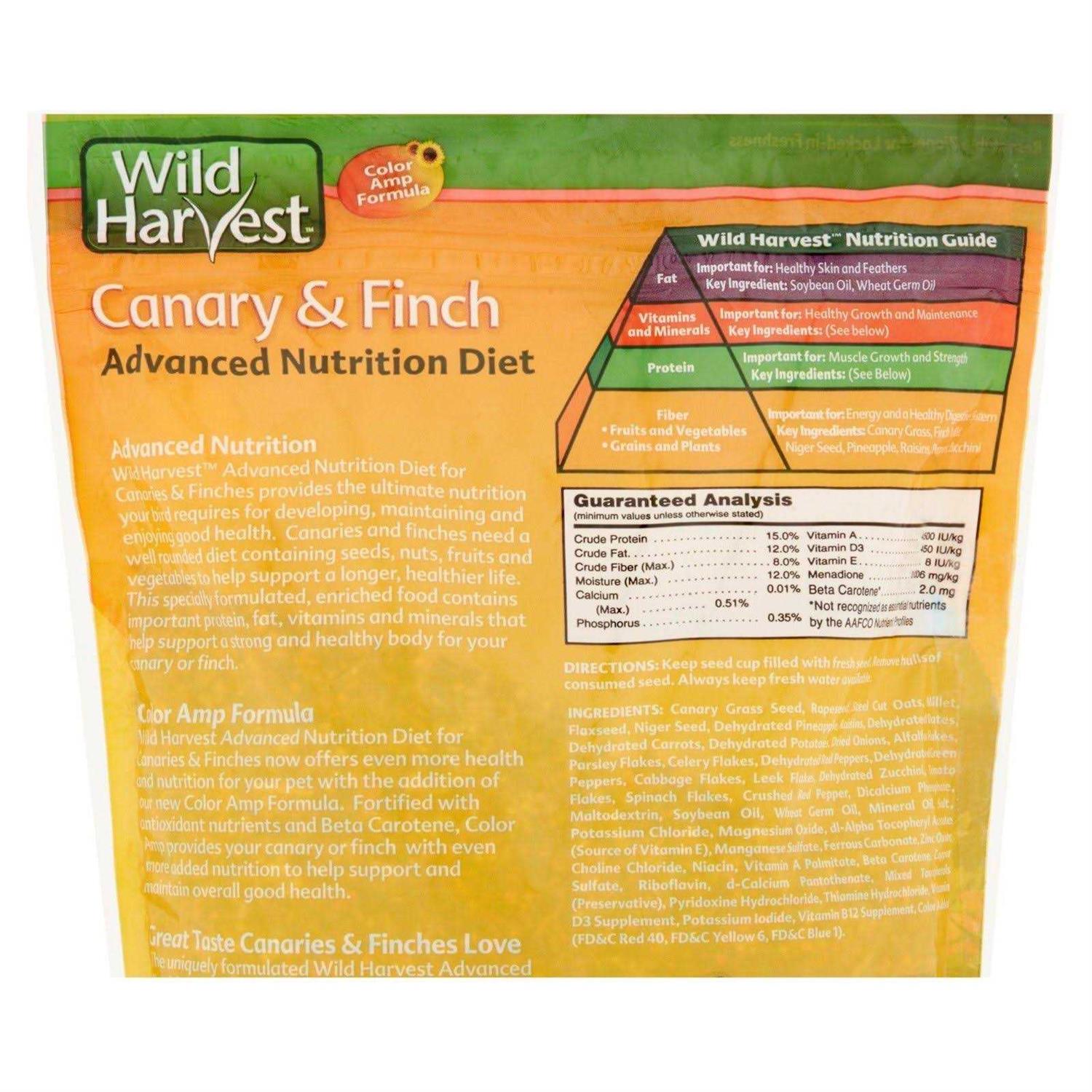 Wild Harvest Super Premium Canary and Finch Food - Healthber