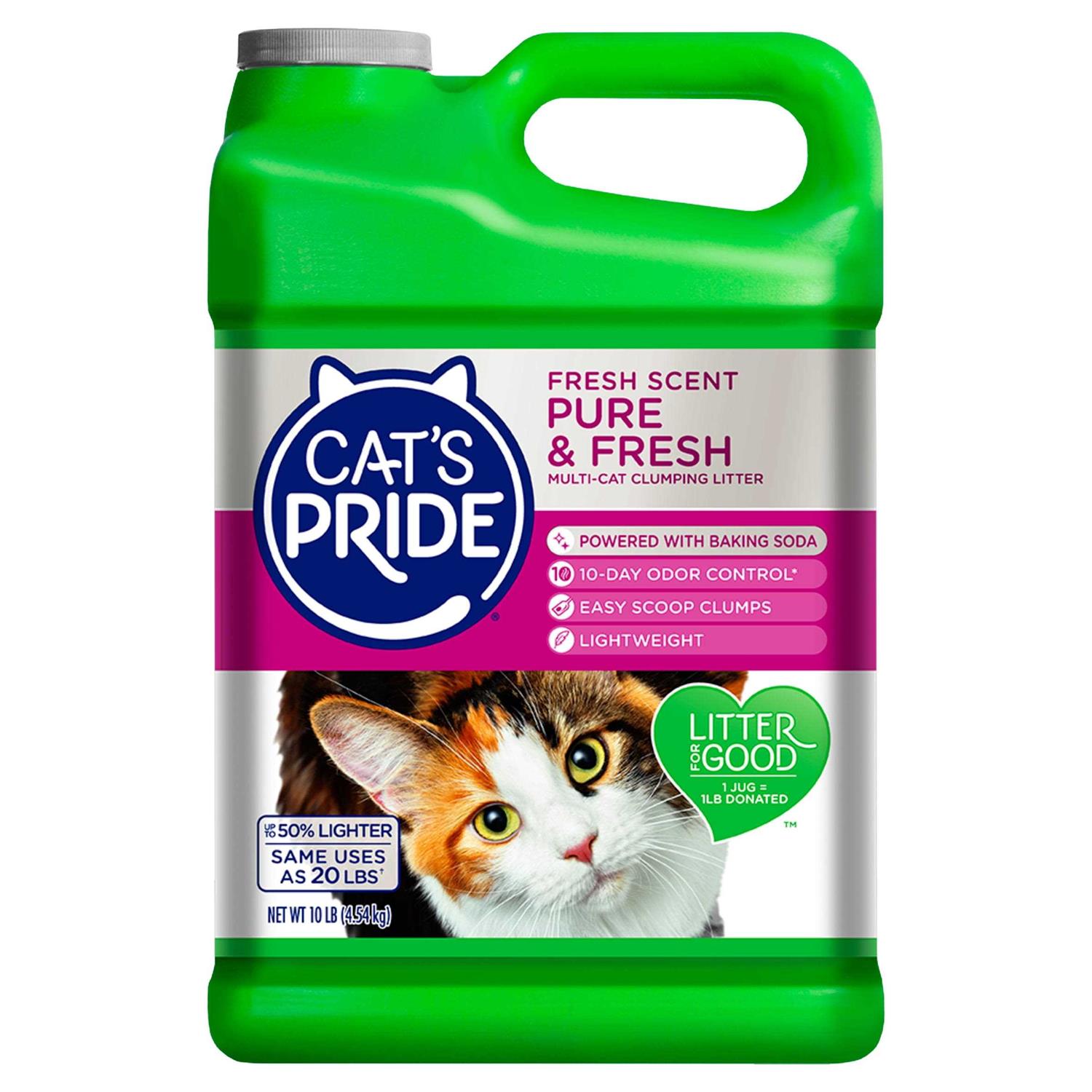 Cat’s Pride Pure & Fresh Multi-Cat Clumping Litter - Healthber
