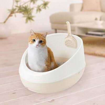 Richell PAW Trax Rimmed Cat Litter Pan - Healthber