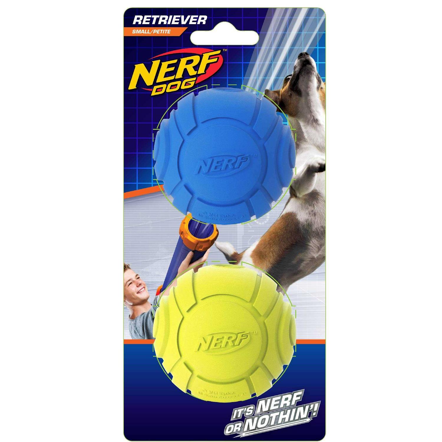 Nerf Dog Rubber Sonic Ball Dog Toy - Healthber