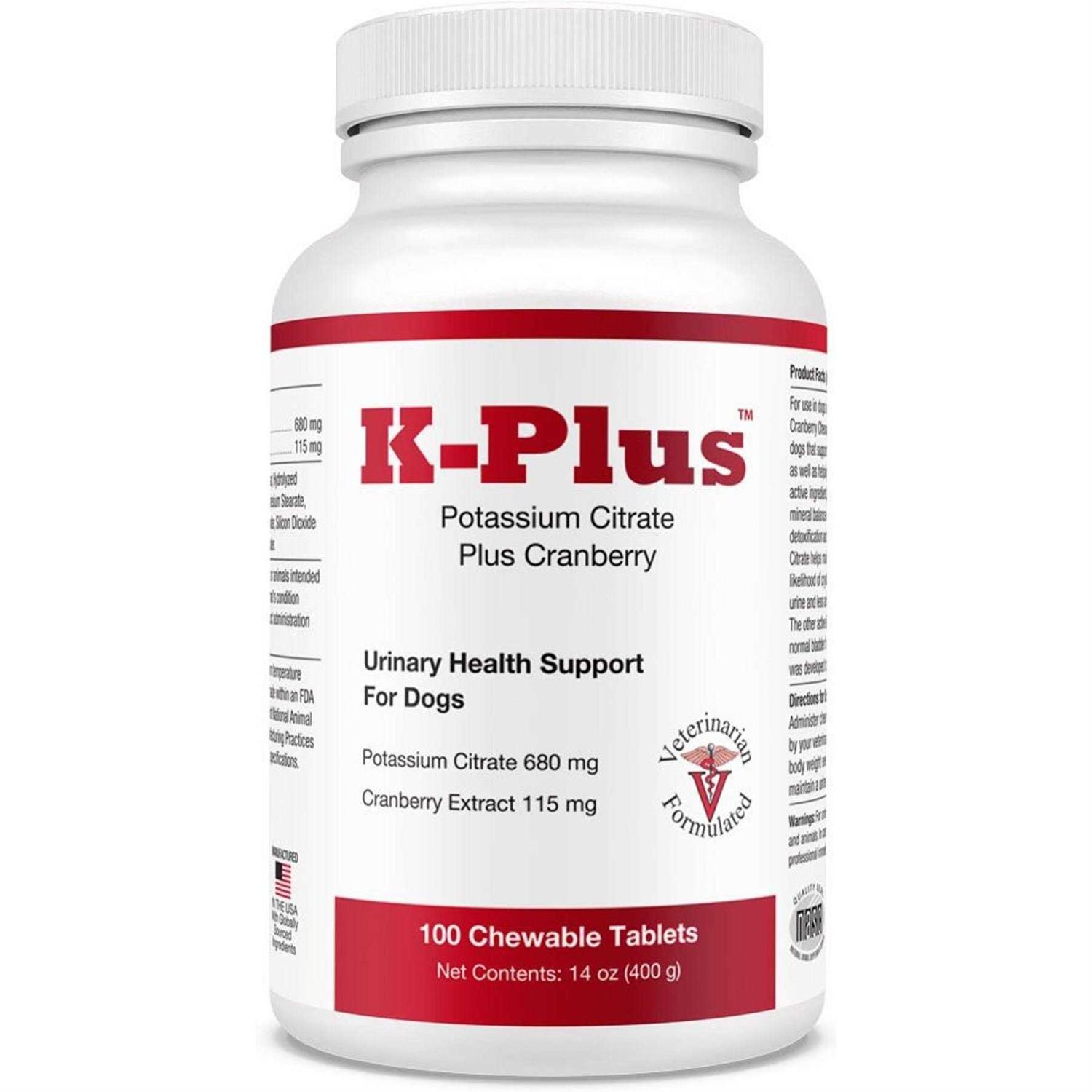 K-Plus Potassium Citrate Plus Cranberry - Healthber