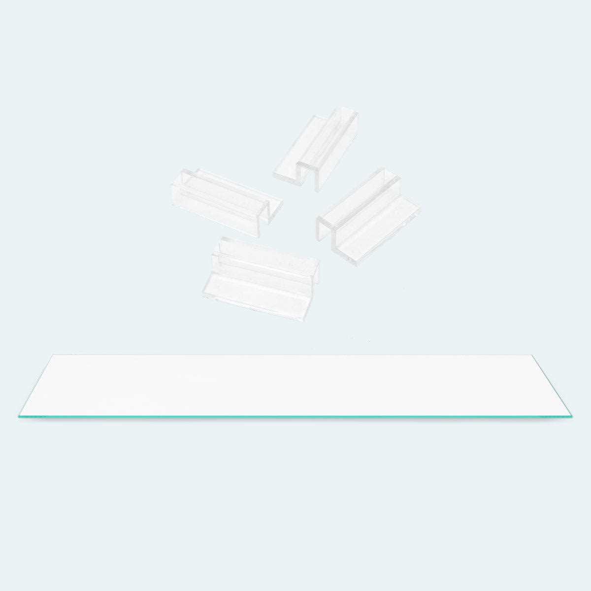 UNS Rimless Tank Glass Lids 90L Lid + Clips - Healthber