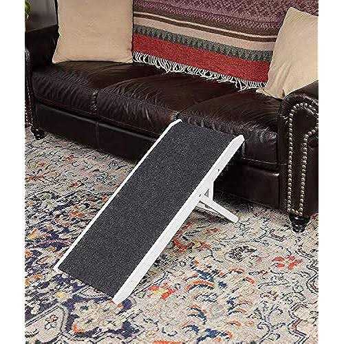 Birdrock HOME Adjustable Dog Ramp for Low Beds or Couches - Healthber