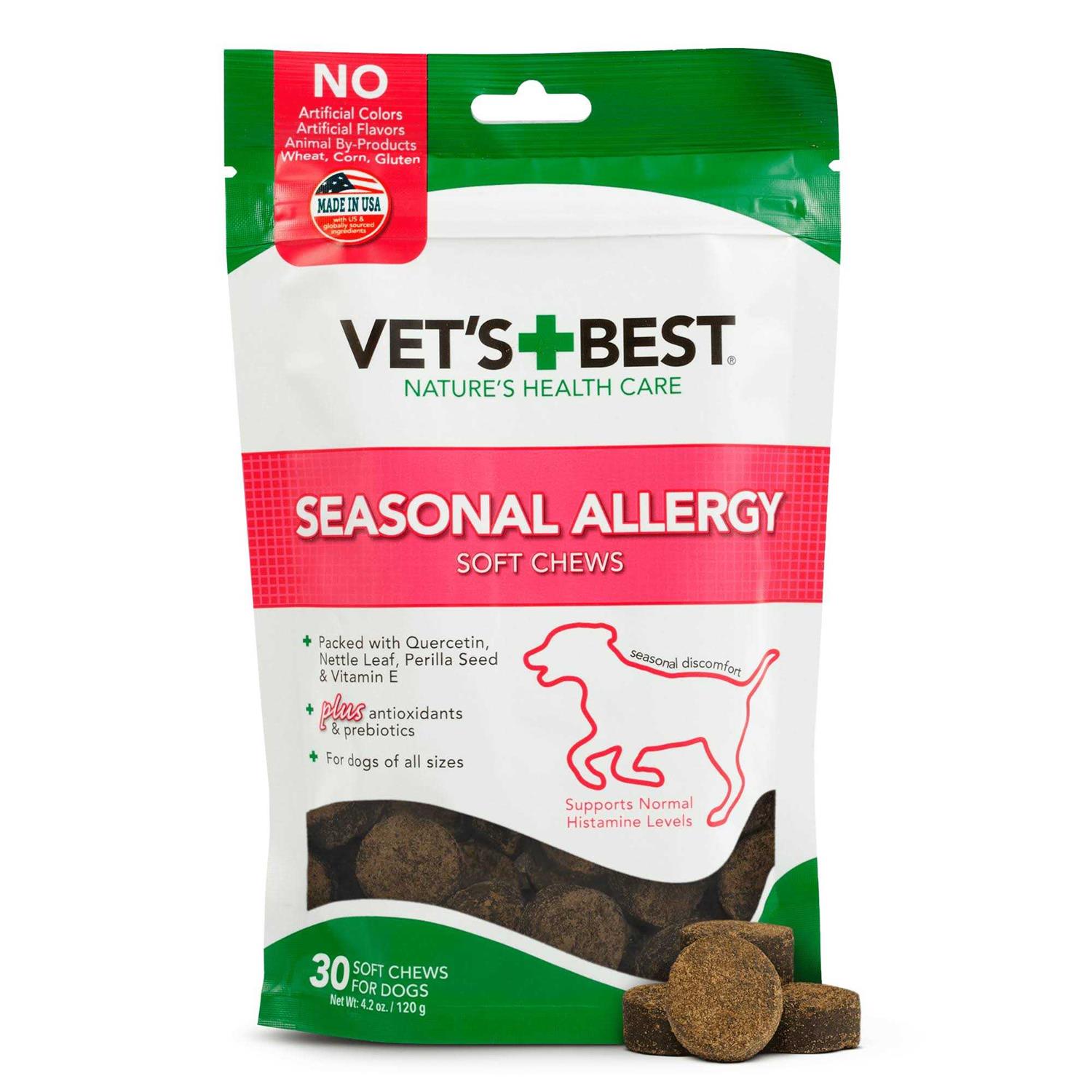 Vet’s Best Seasonal Allergy Soft Chews - Healthber