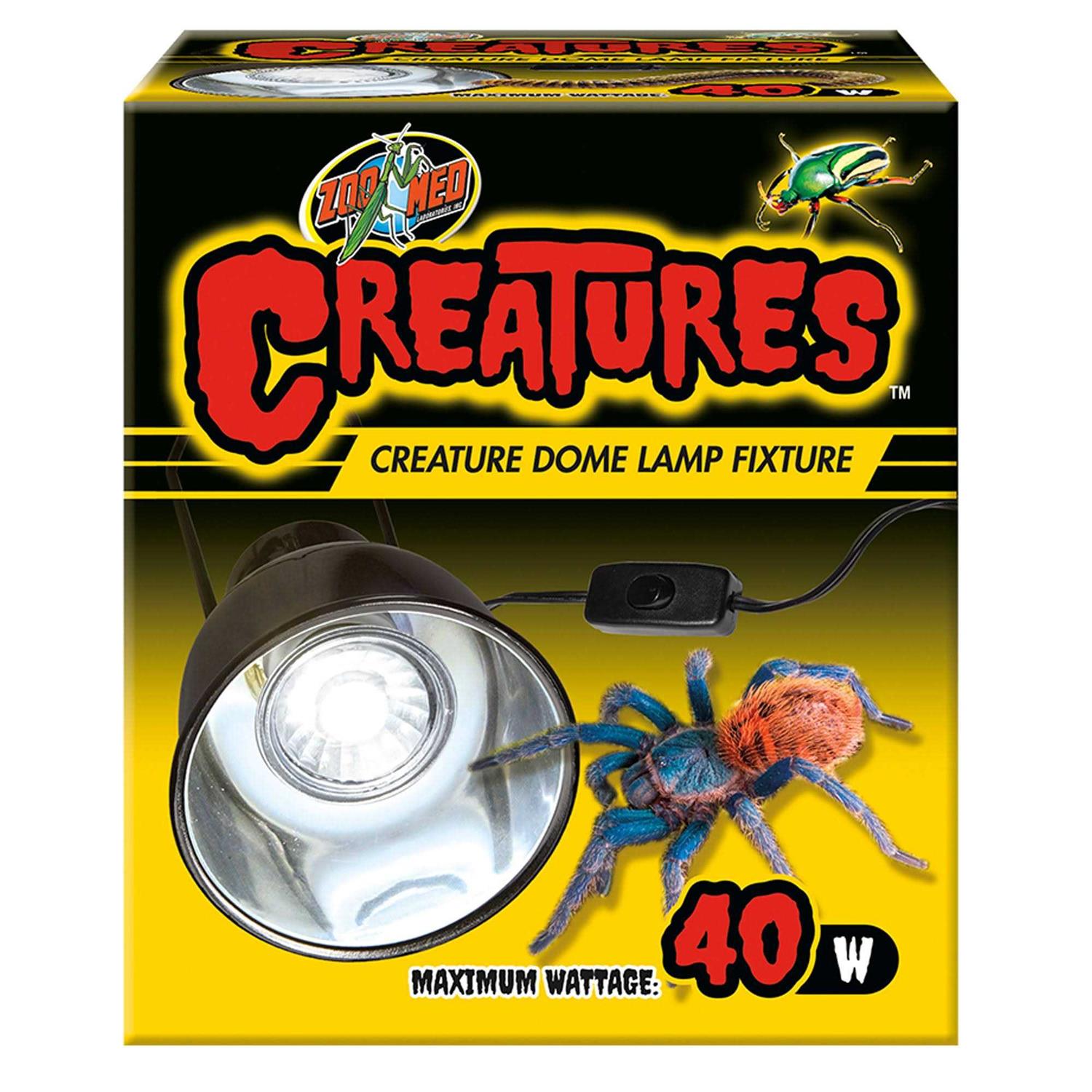 Zoo Med Creatures Dome Lamp Fixture - Healthber