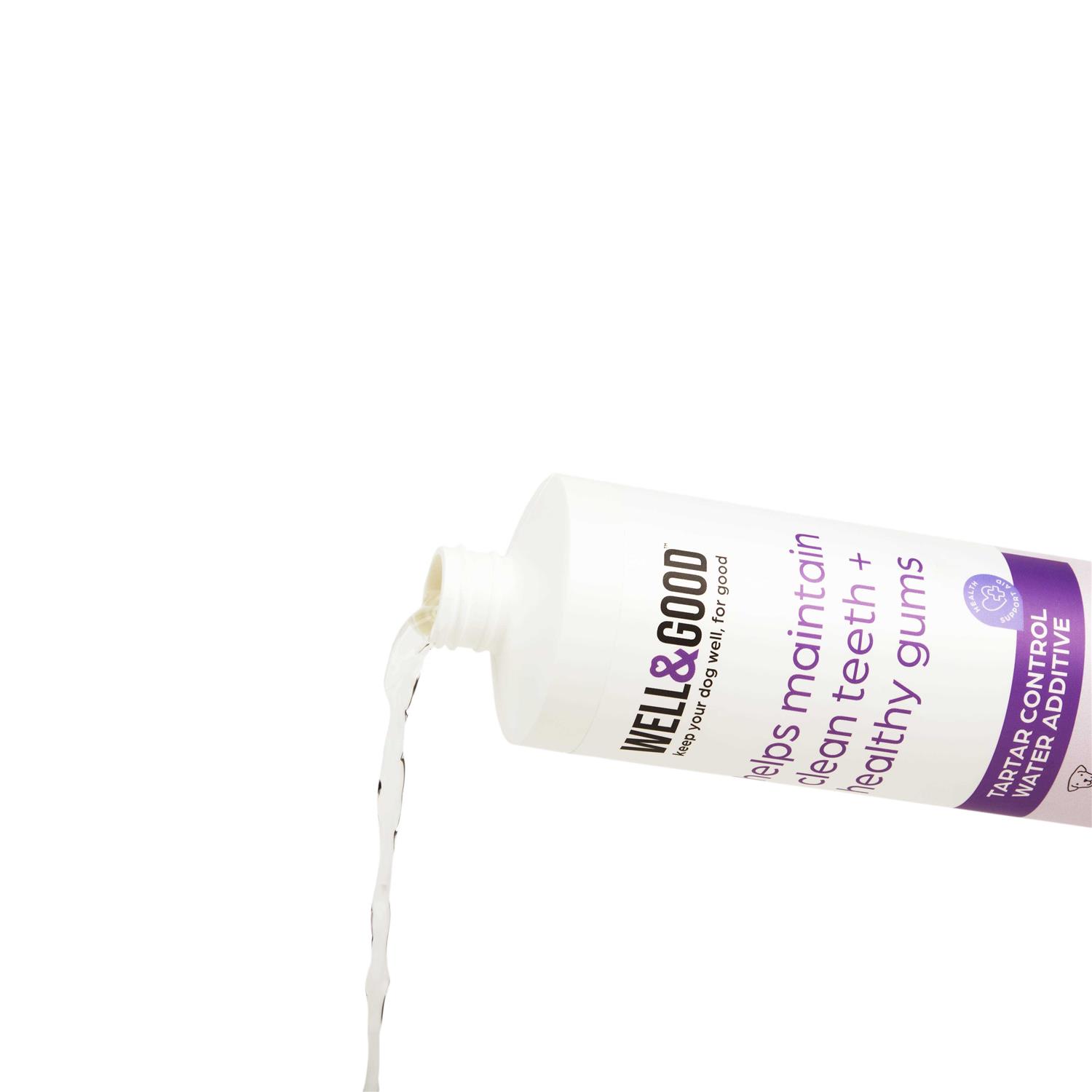 Well & Good Tartar Control Water Additive for Dogs - Healthber