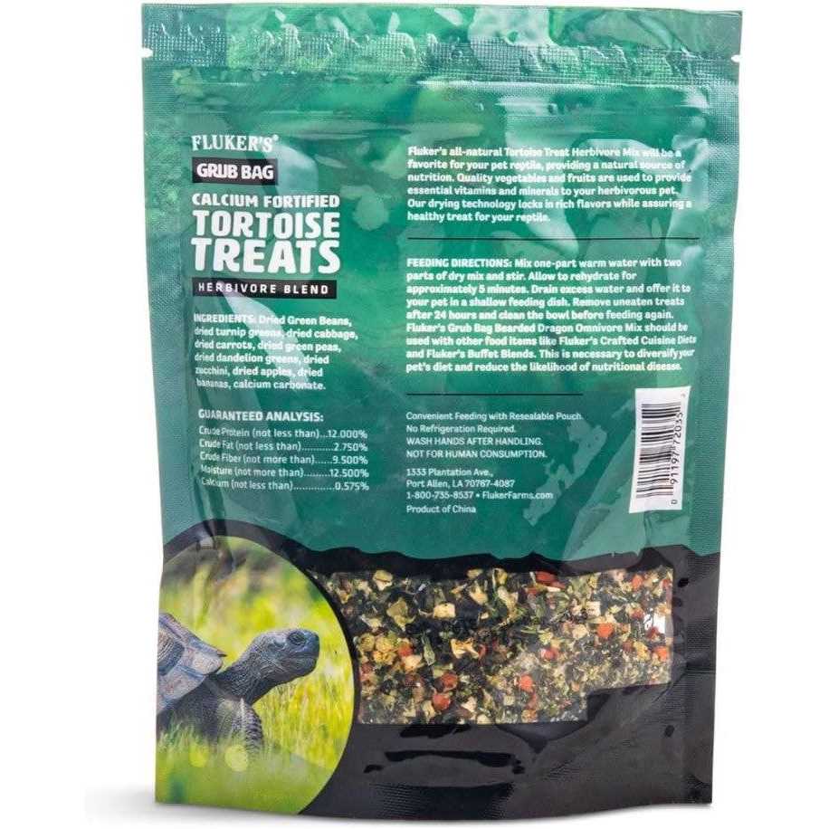 Flukers Grub Bag Calcium Fortified Treats for Tortoises - Healthber
