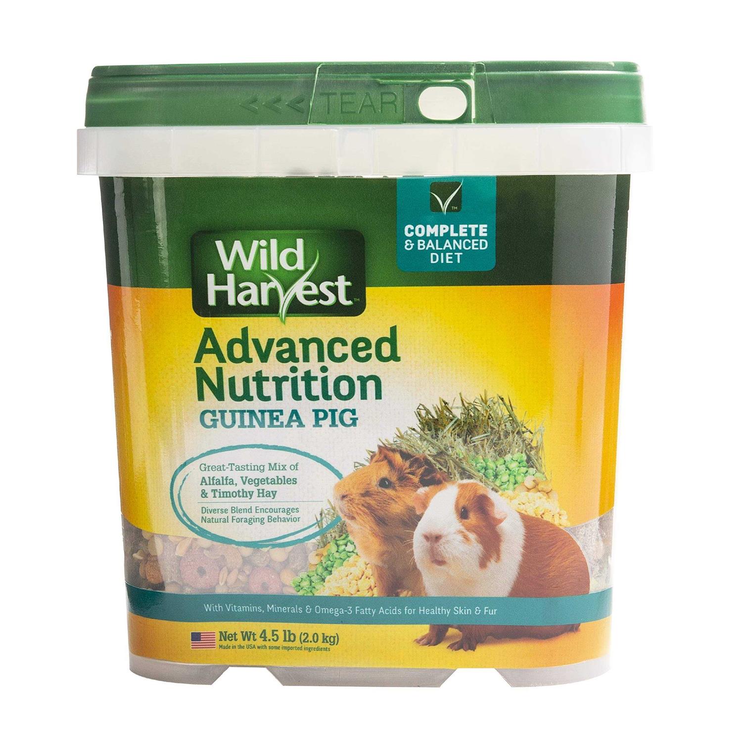 Wild Harvest Guinea Pig Advanced Nutrition Diet - Healthber