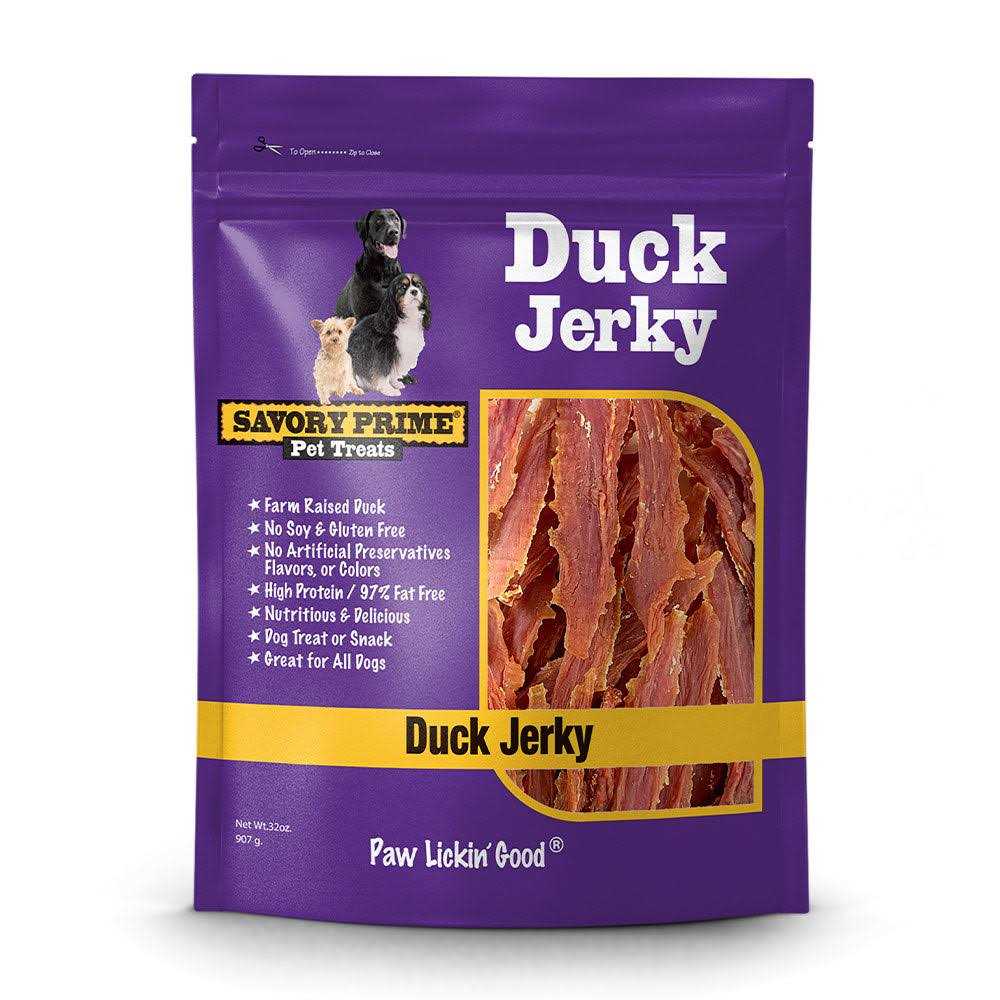 Savory Prime Natural Duck Jerky - Healthber
