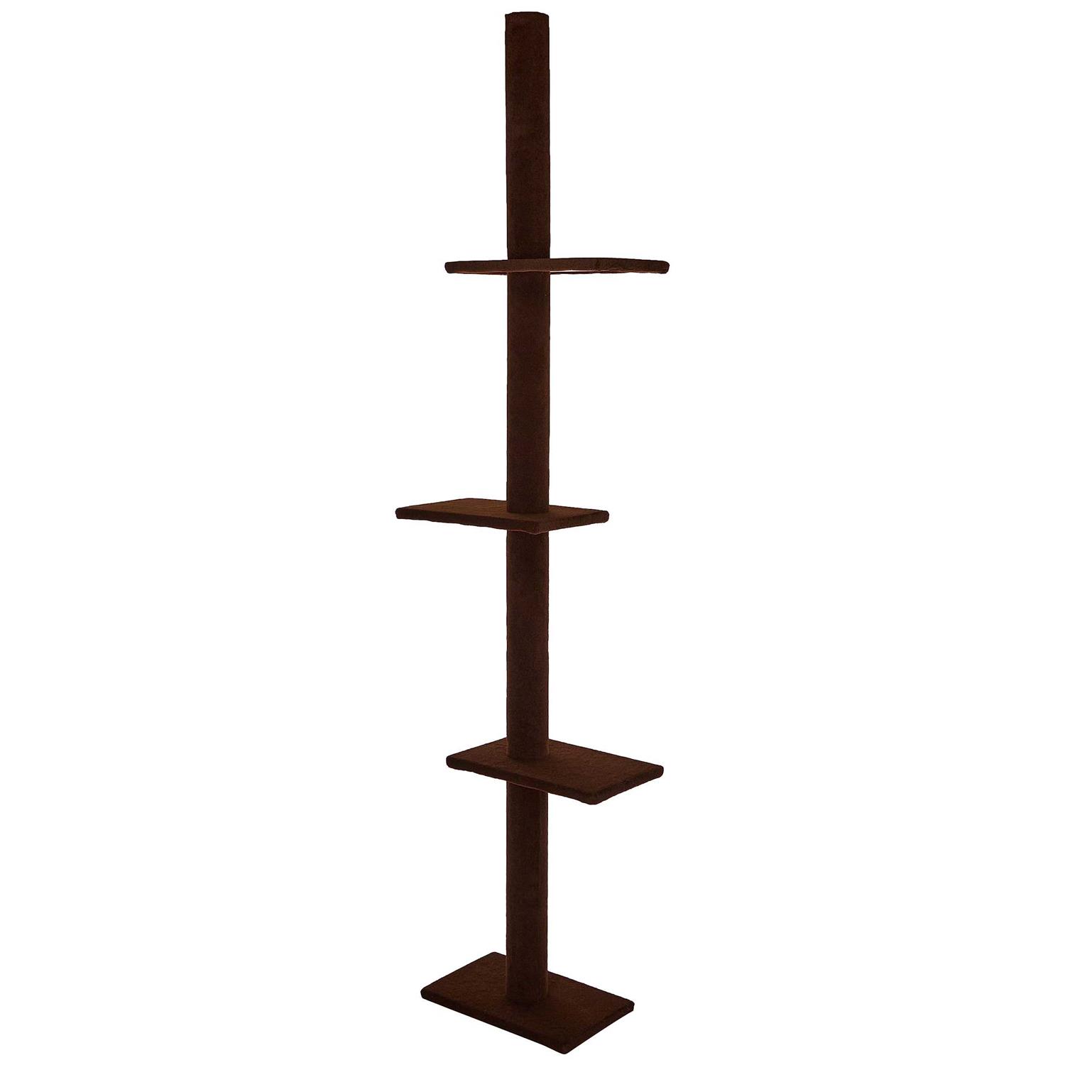 Cat Craft 3-Tier Floor-to-Ceiling Cat Tree - Healthber