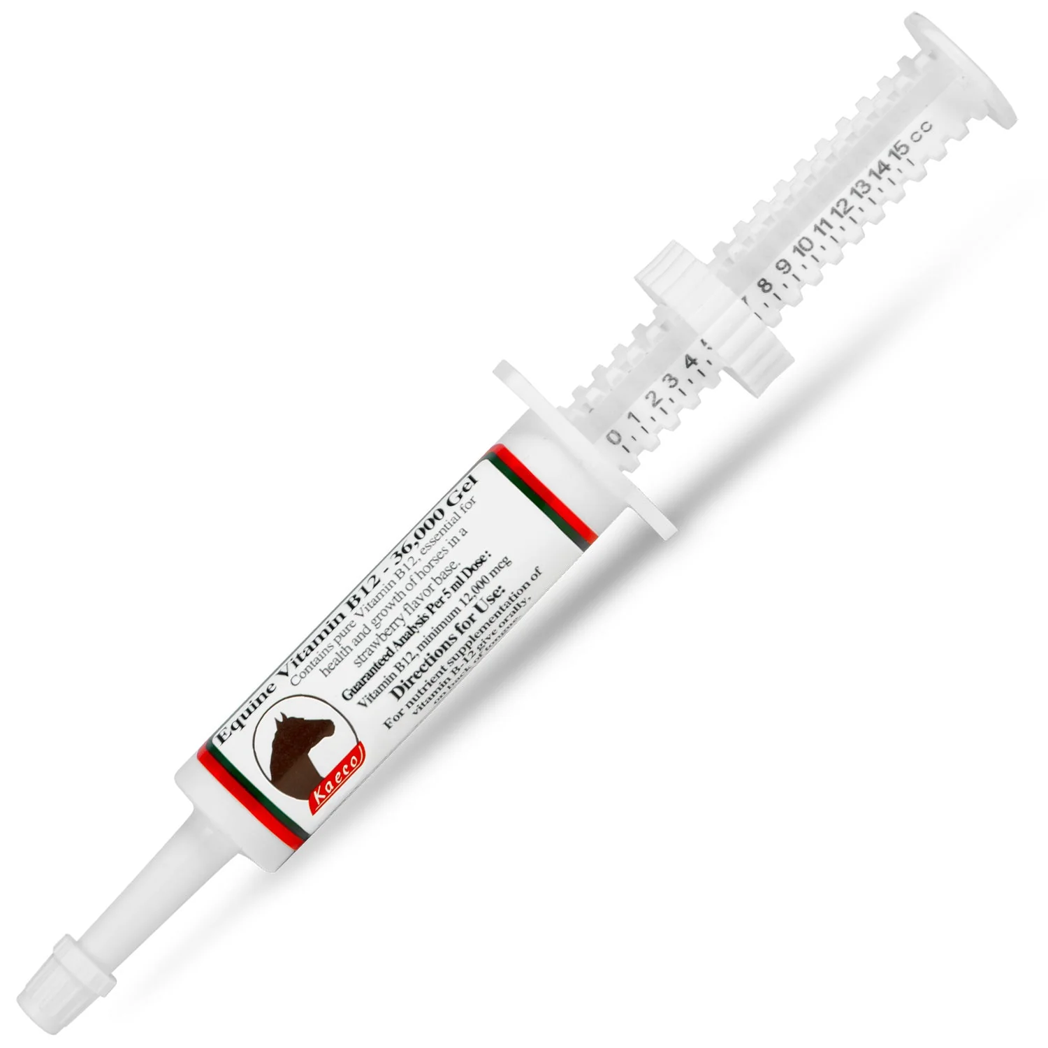 Equine Vitamin B12 Gel, 15 mL (3 Dose) tube - Healthber