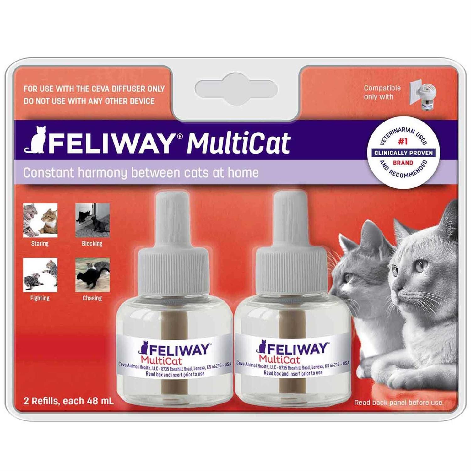 Feliway MultiCat Diffuser Refill - Healthber