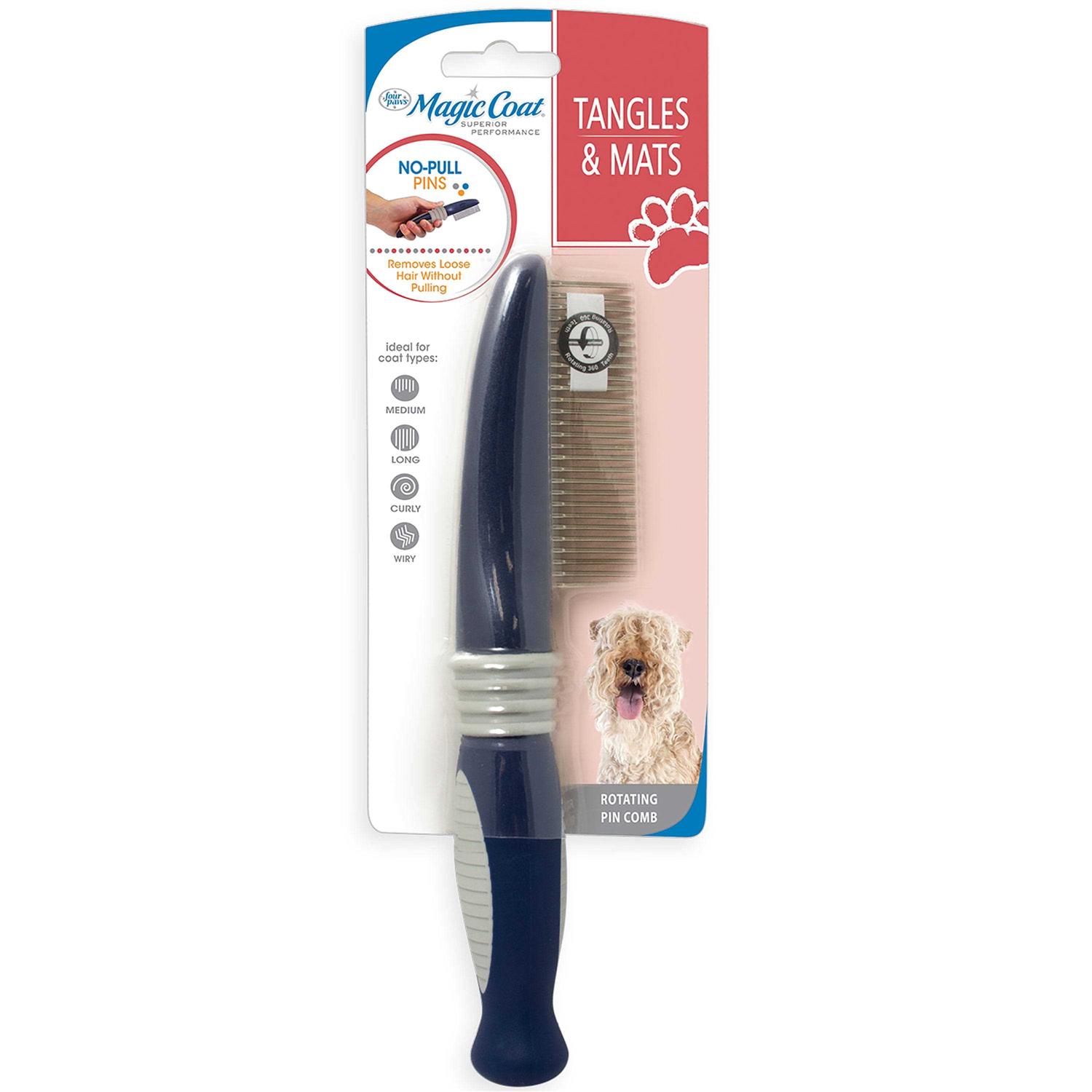 Four Paws Magic Coat Rotating Pin Comb - Healthber