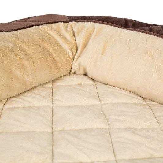 Serta Ortho Quilted Couch Pet Bed - Healthber