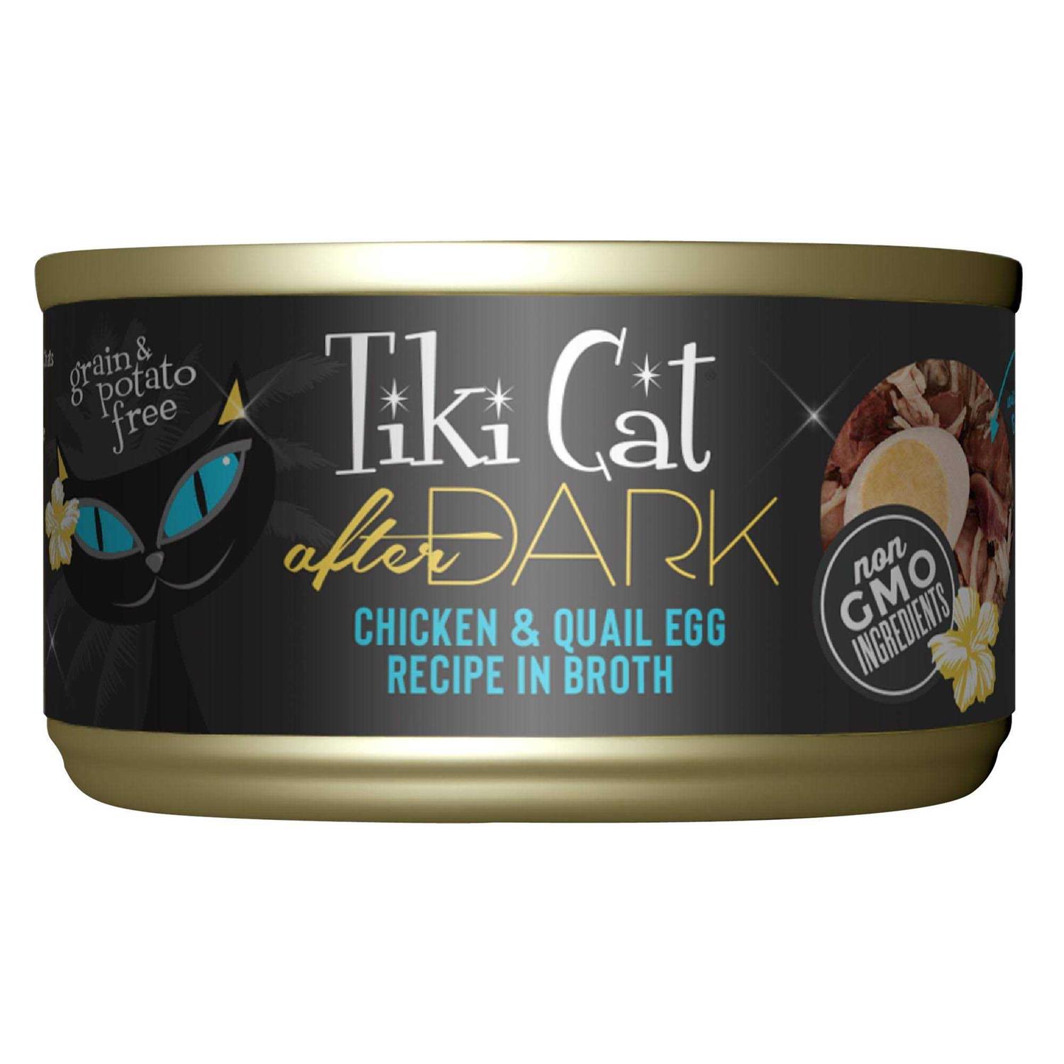 Tiki Cat After Dark Chicken & Quail Egg Cat Food - Healthber