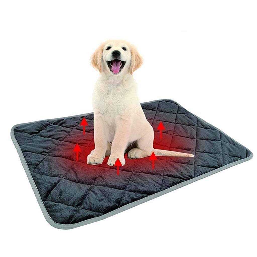 Non-Electric Pet Warming Pad, Pet Blanket Thermal Cat and Dog Warming Bed Mat for Cats Dogs and Kittens for Outdoor Indoor - Healthber