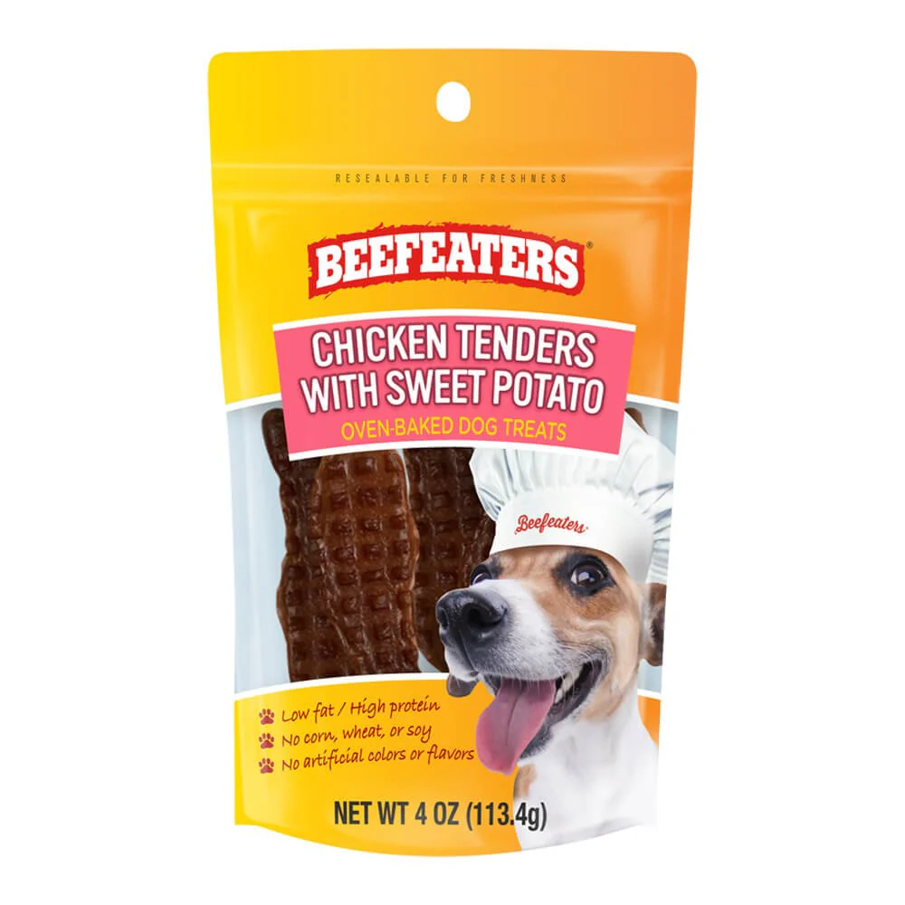 Beefeaters Chicken Tenders with Sweet Potato - Healthber