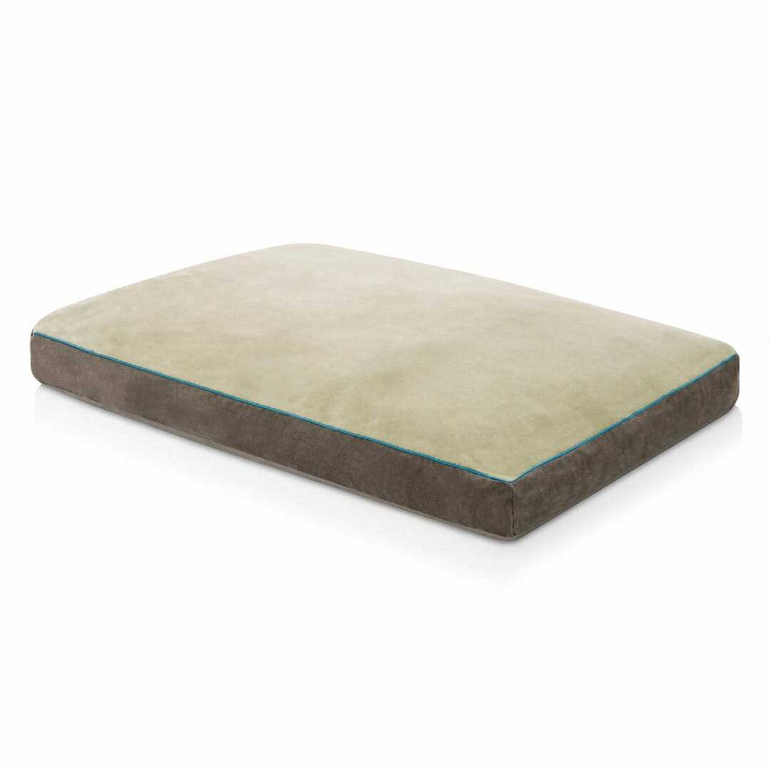 Brindle Soft Memory Foam Dog Bed with Removable Washable Cover - Healthber