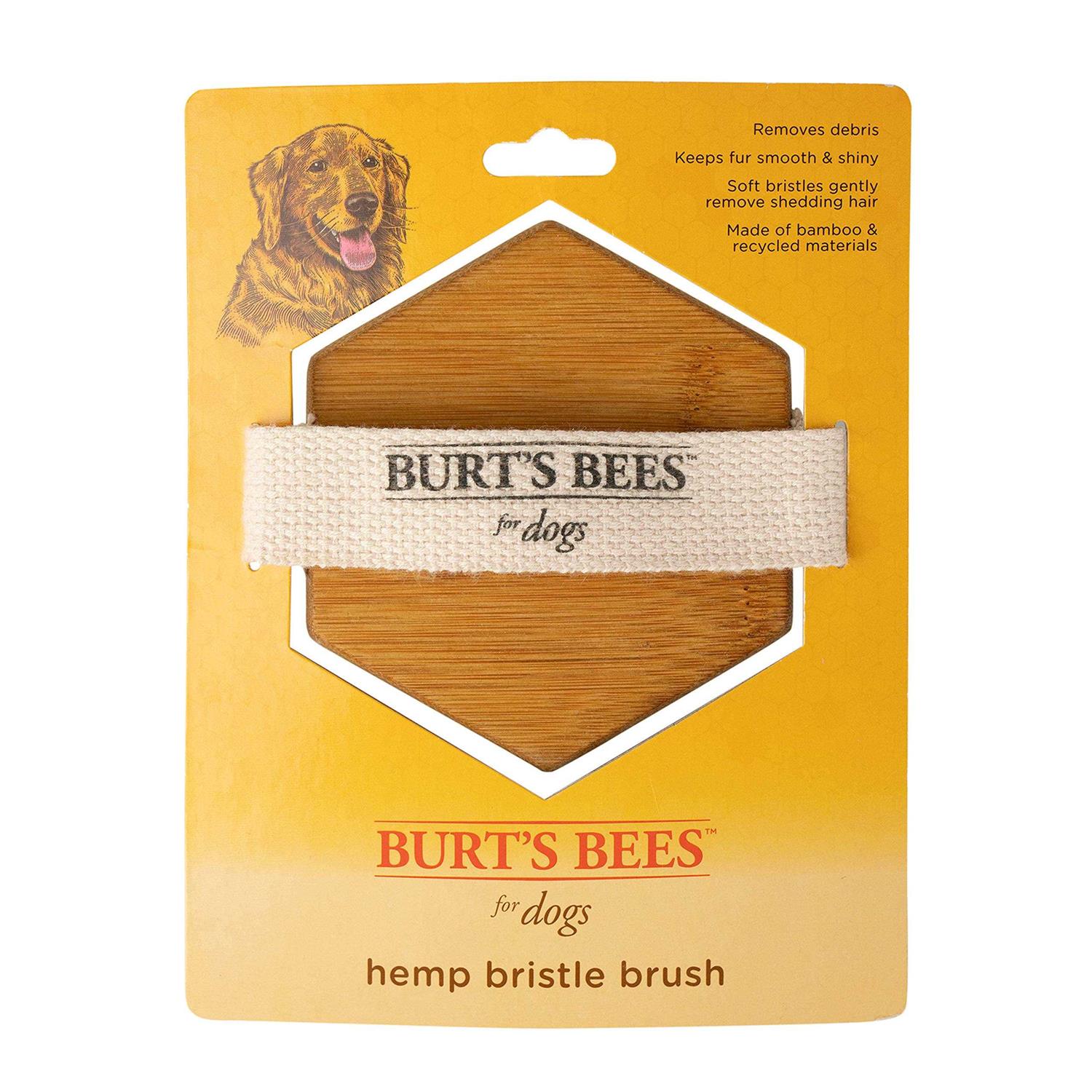 Burt’s Bees Palm Hemp Bristle Brush for Dogs - Healthber