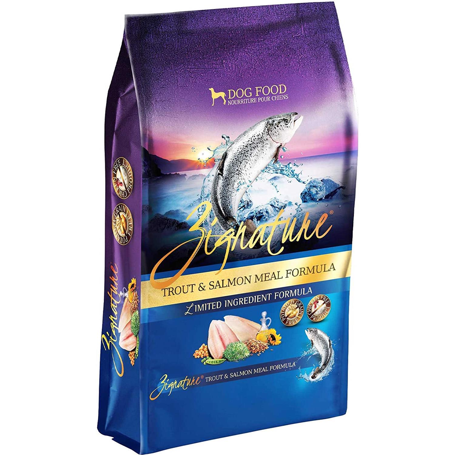 Zignature Dry Dog Food Trout Salmon Formula - Healthber