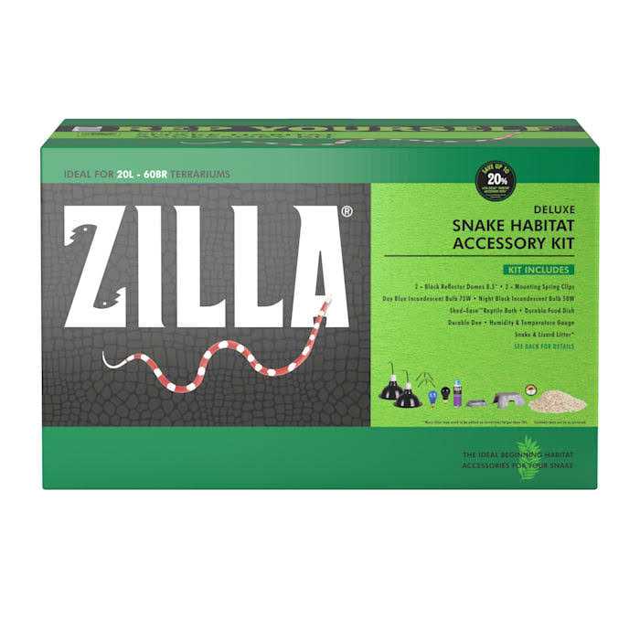 Zilla Snake Habitat Accessory Kit - Healthber