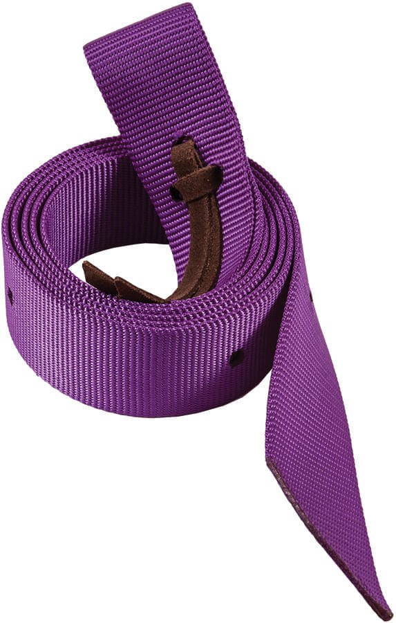 Mustang Neonz 6 Foot Nylon Tie Strap w/ Leather Tie - Healthber
