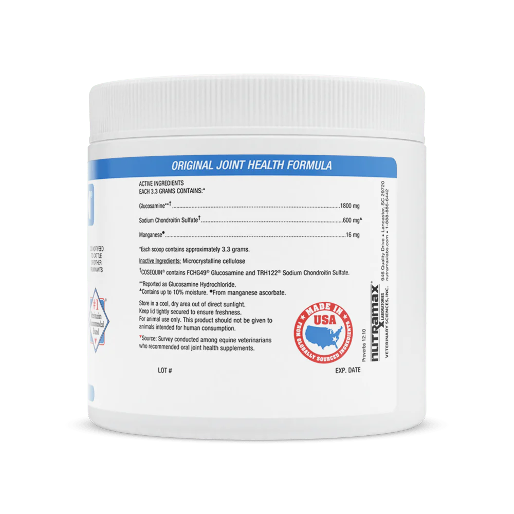 Nutramax Cosequin Original Joint Health Supplement for Horses - Healthber